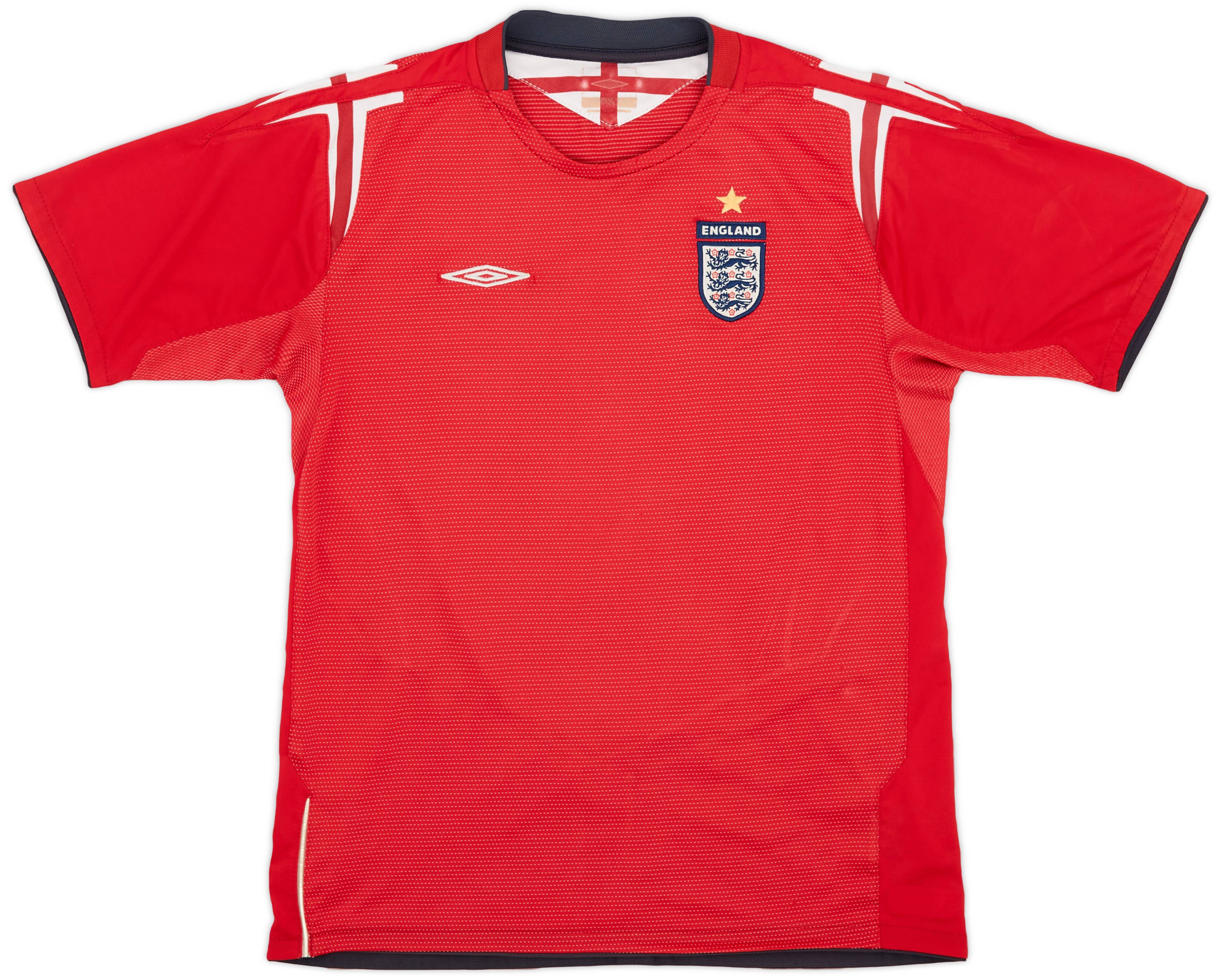 2004-06 England Away Shirt - 8/10 - (XL.Boys)