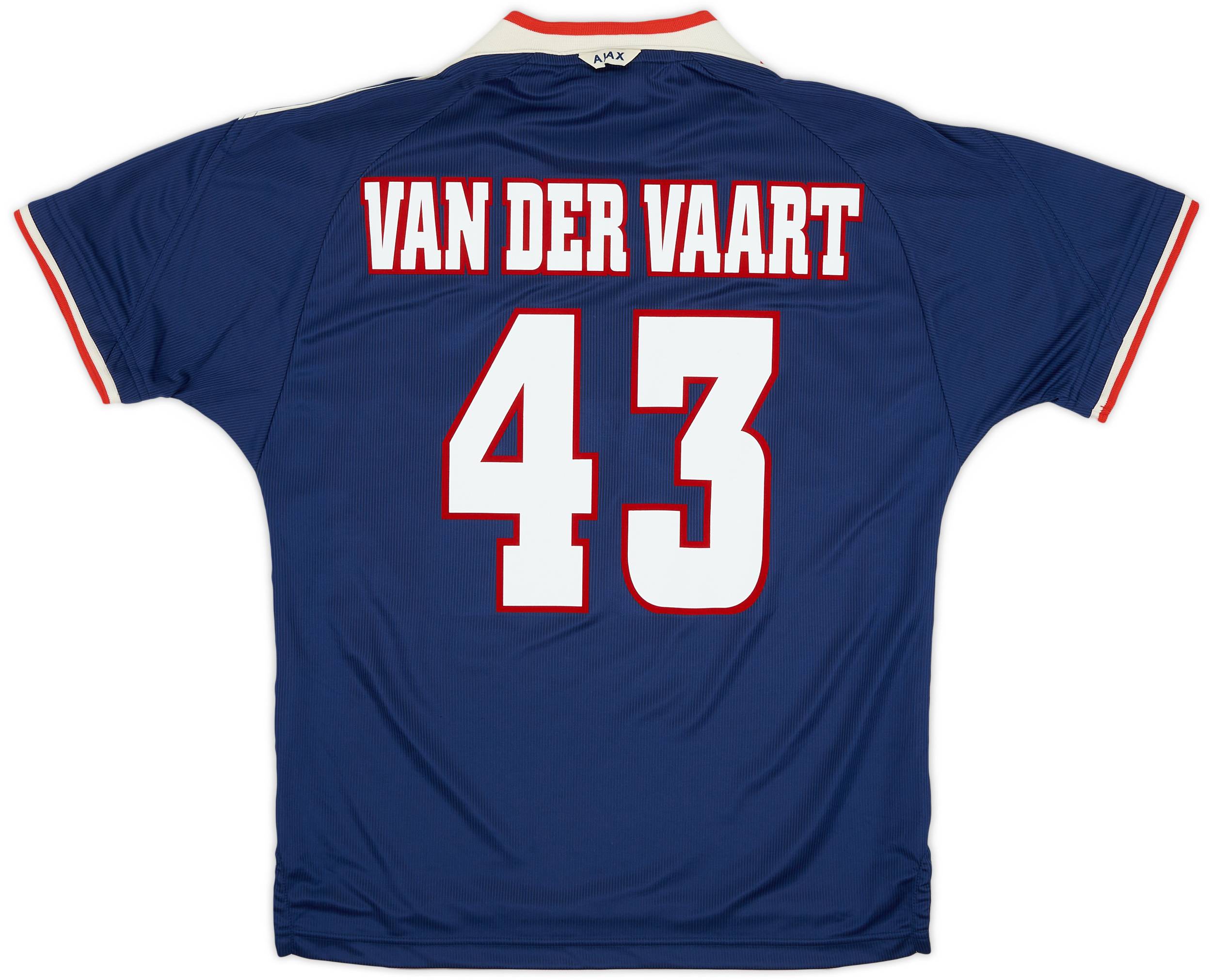 1999-00 Ajax Away Shirt Van Der Vaart #43 - 8/10 - (M)