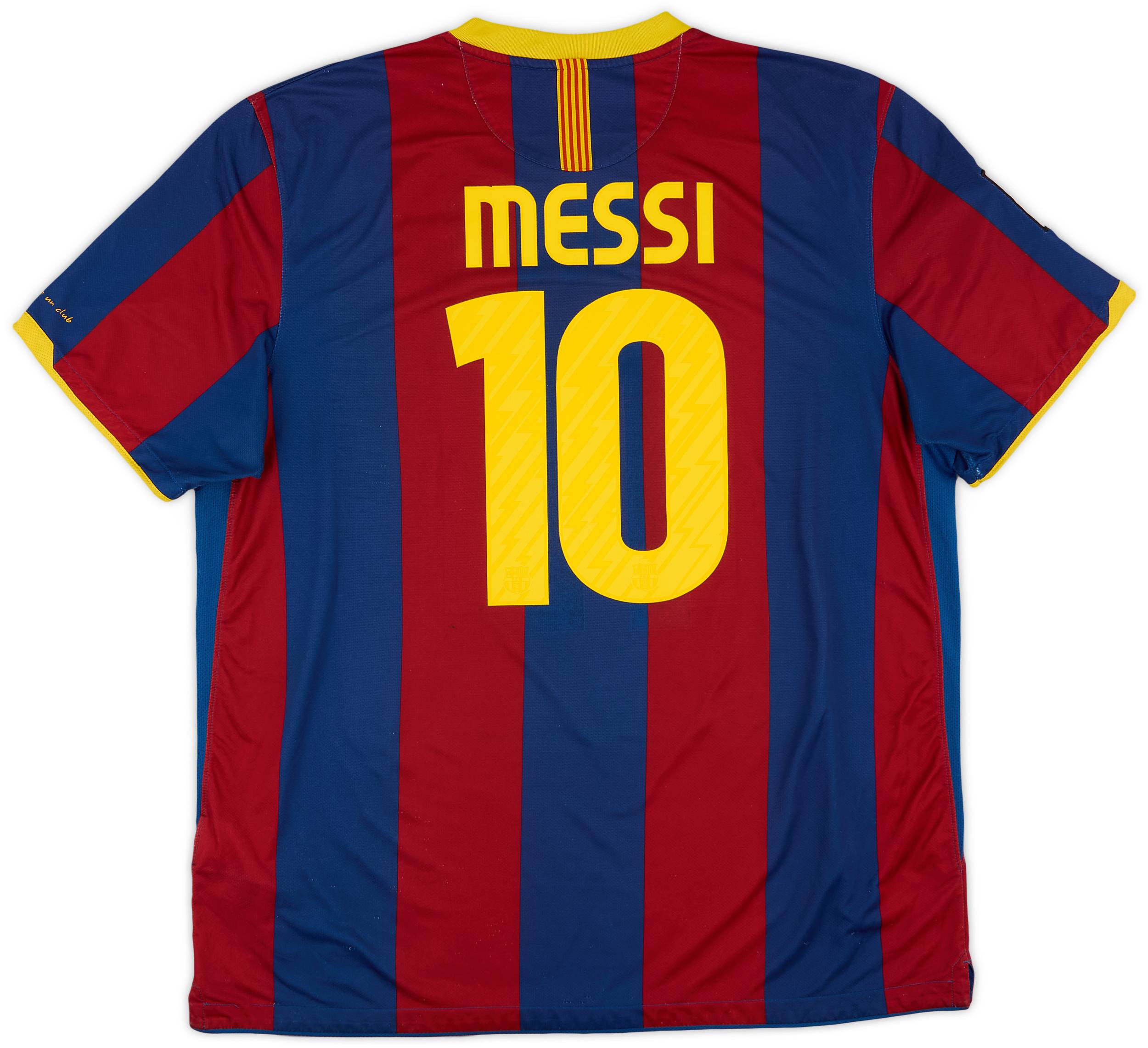 2010-11 Barcelona Home Shirt Messi #10 - 5/10 - (XXL)