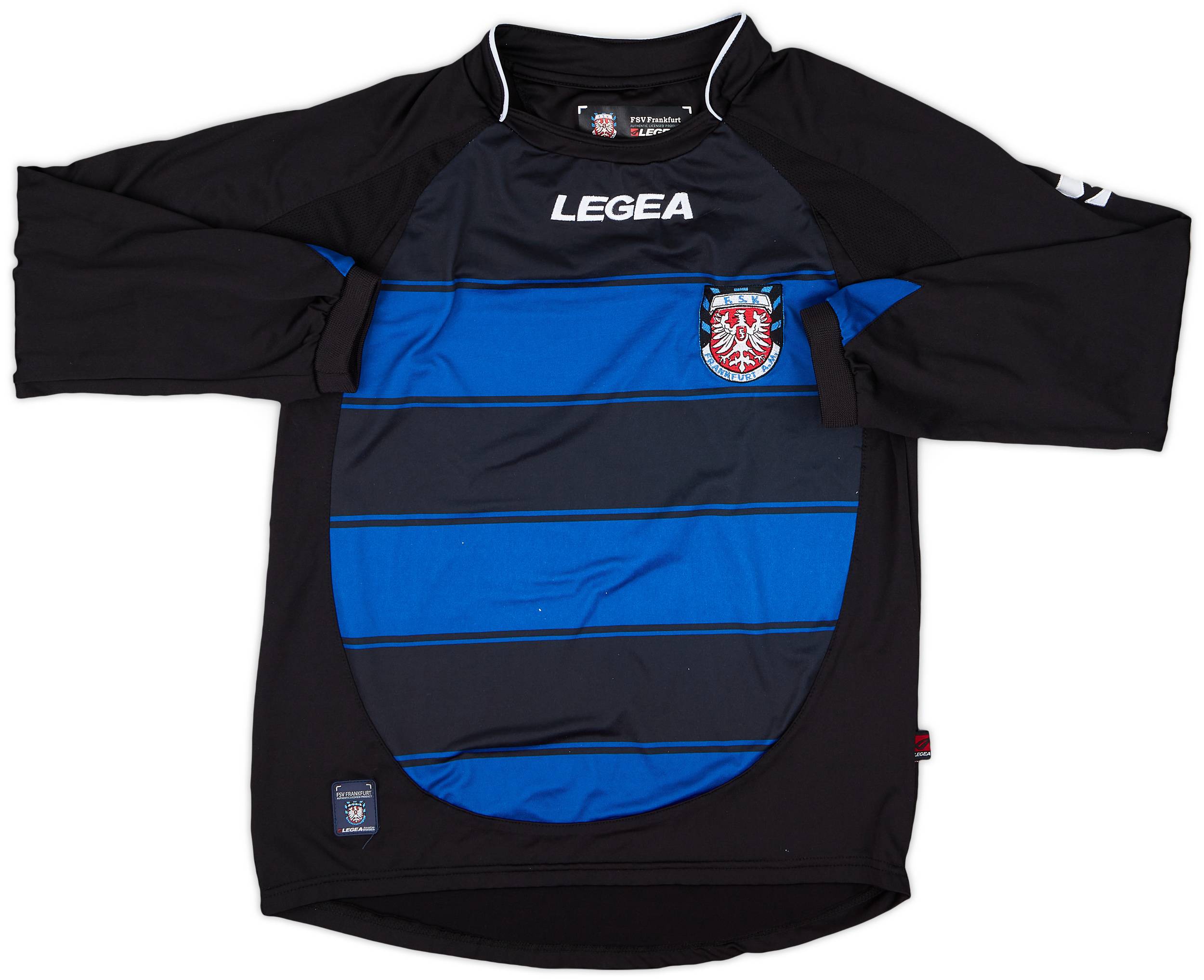 2009-10 FSV Frankfurt Home L/S Shirt - 8/10 - (M)