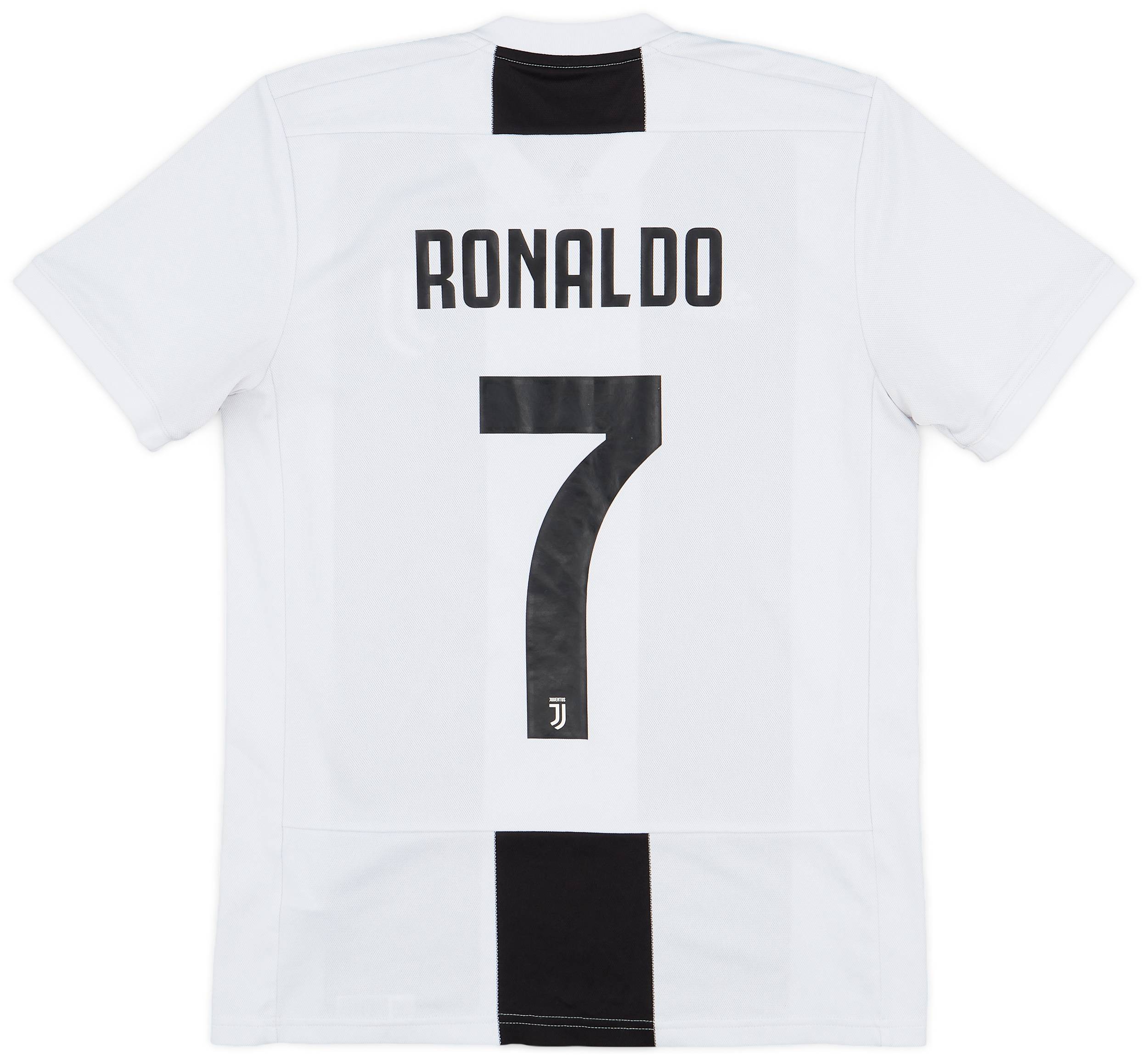 2018-19 Juventus Home Shirt Ronaldo #7 - 7/10 - (S)