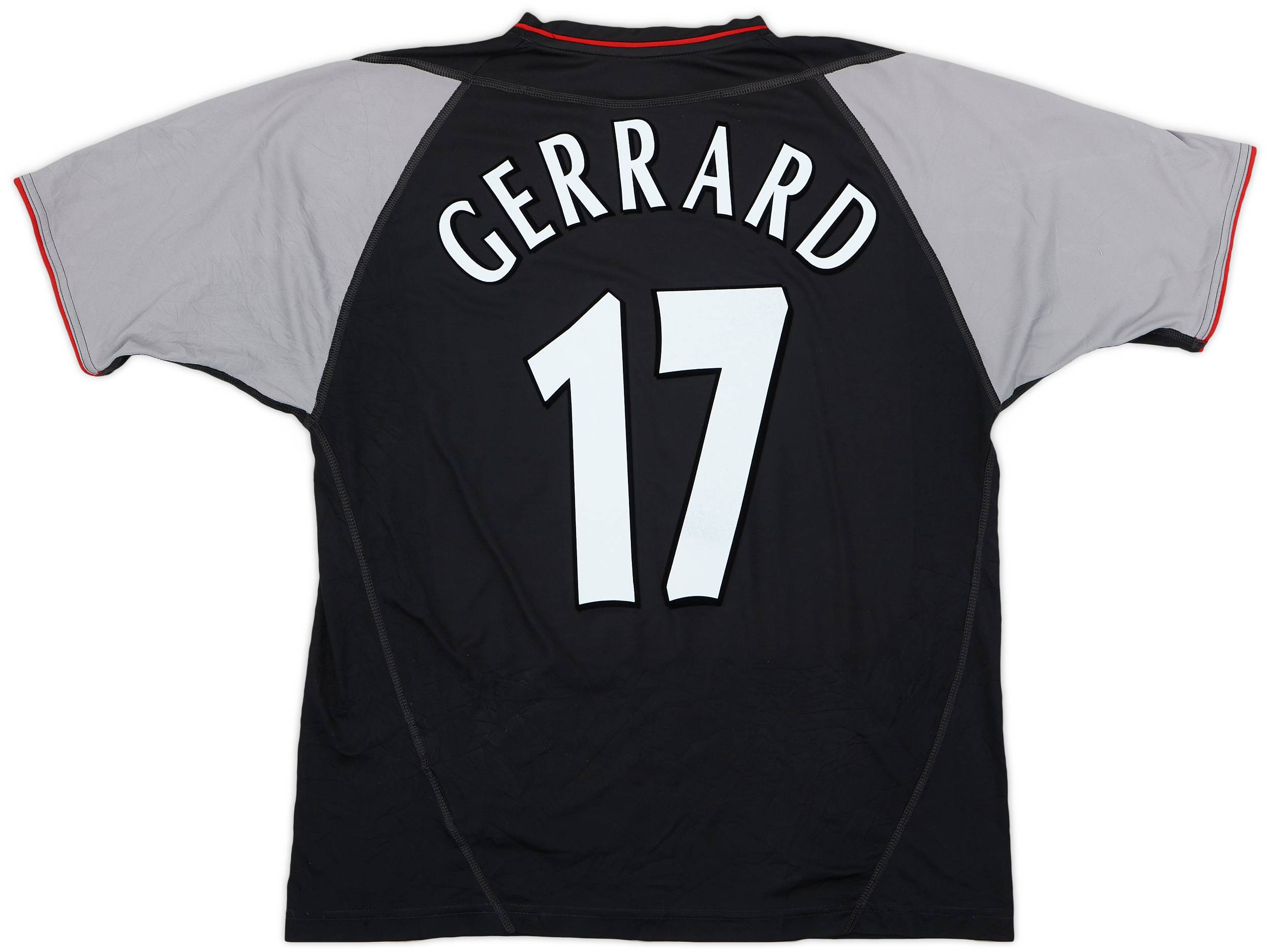 2002-04 Liverpool Away Shirt Gerrard #17 - 5/10 - (L)