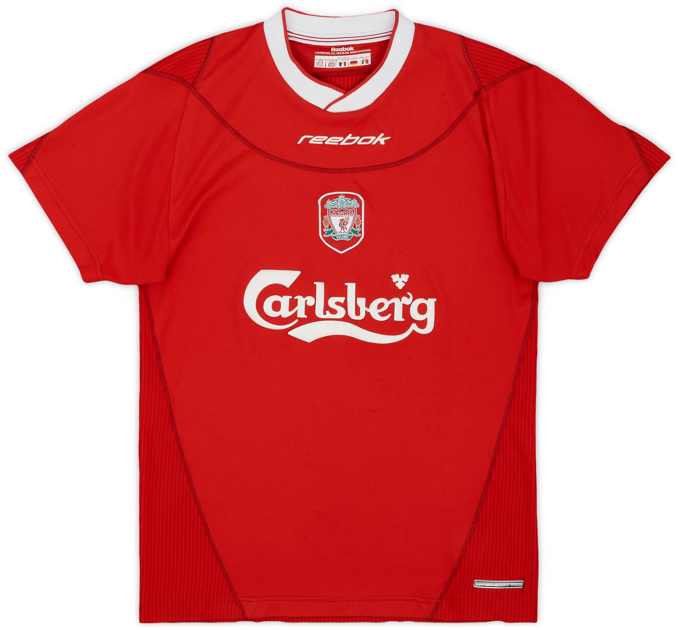 2002-04 Liverpool Home Shirt - 9/10 - (XS)