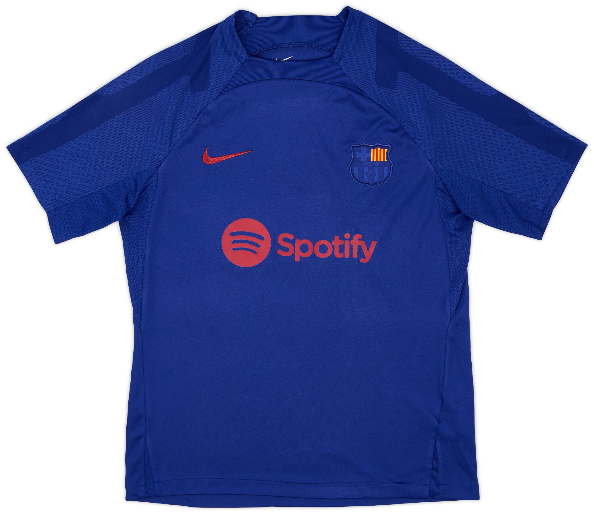 Nike FC Barcelona シャツ XL FC Barcelona Shirt Mens Large Blue Red Yellow Nike Swoosh