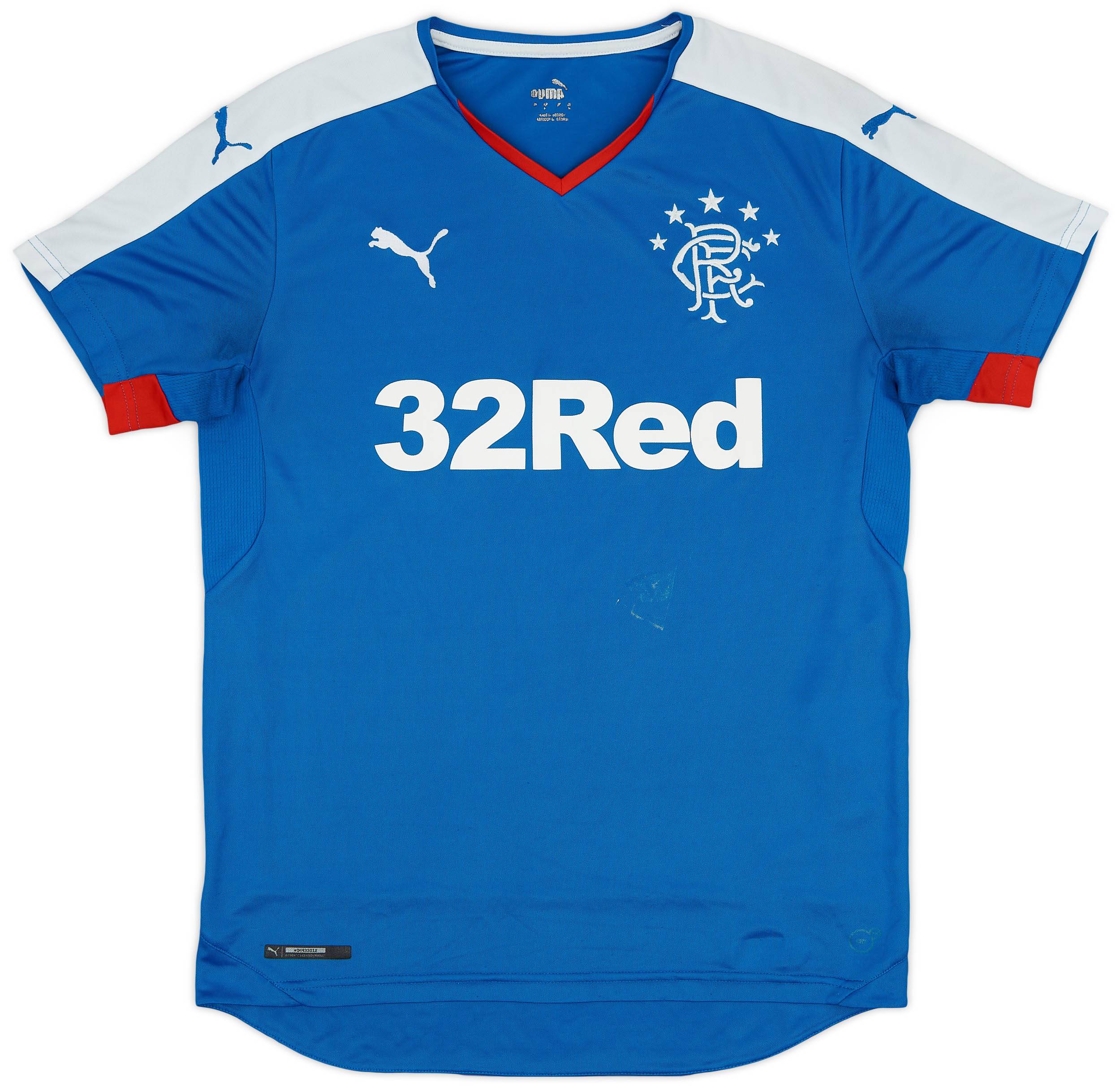 2015-16 Rangers Home Shirt - 6/10 - (M)