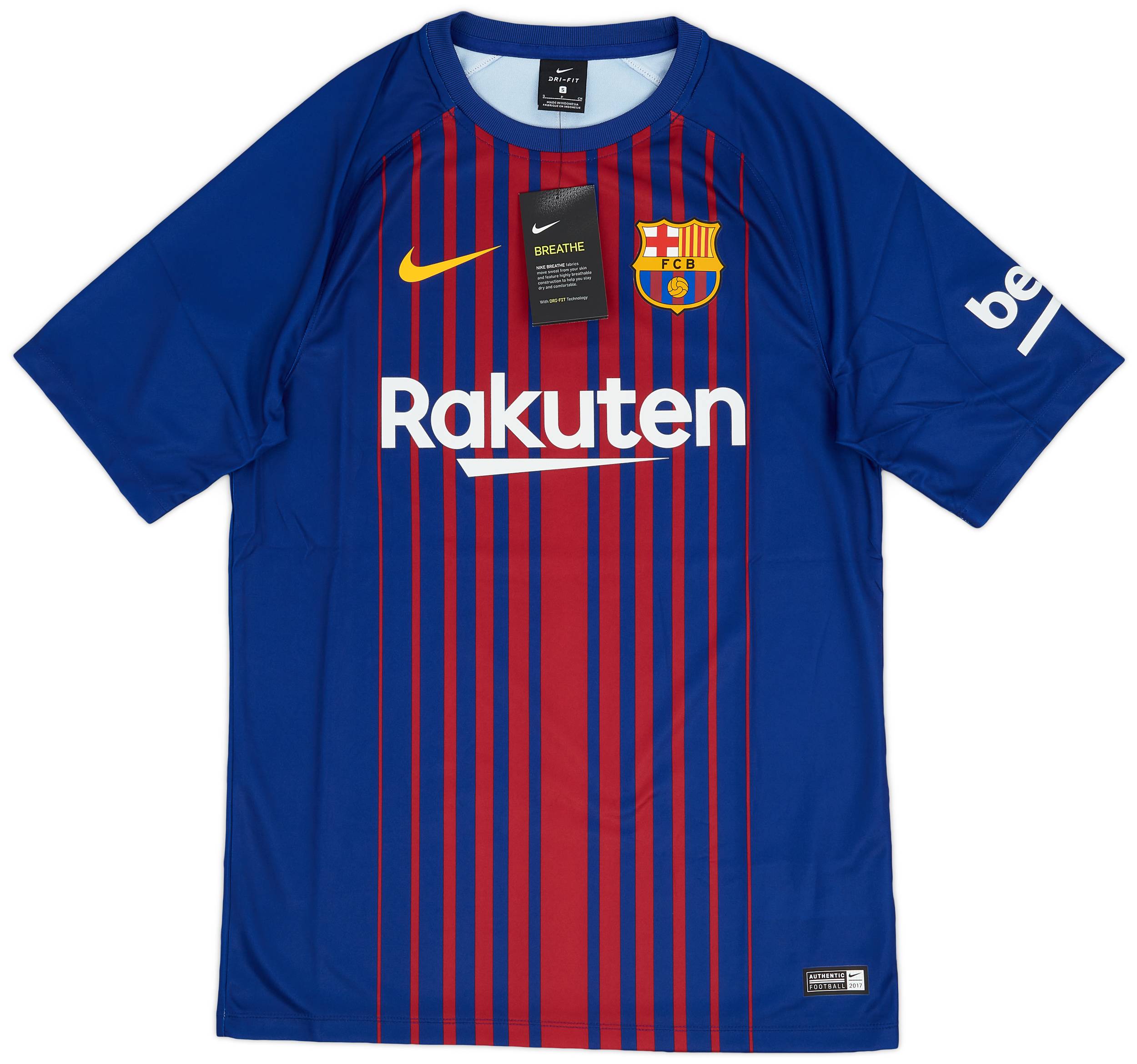 2017 18 Barcelona Basic Home Shirt S