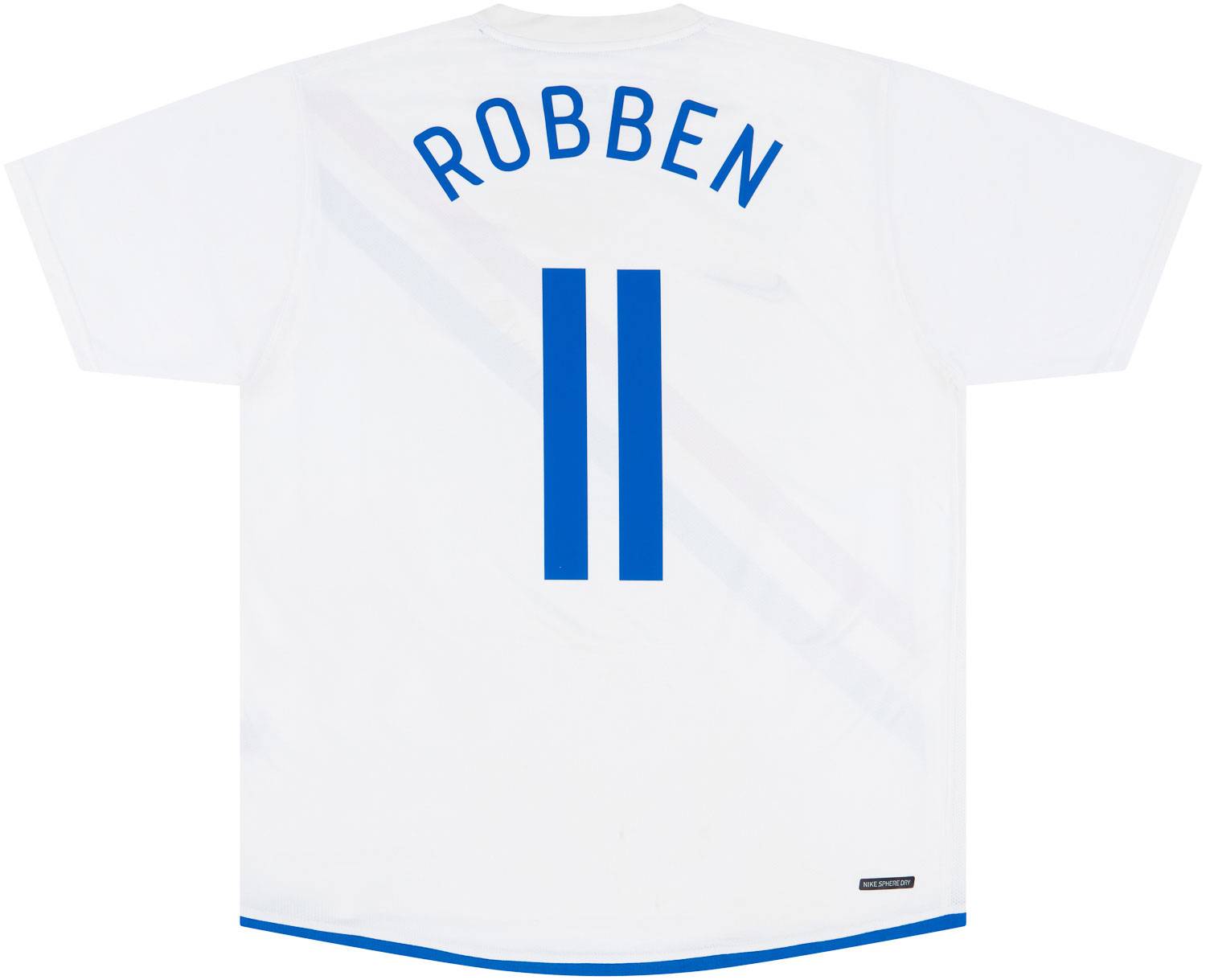 2006-08 Netherlands Away Shirt Robben #11
