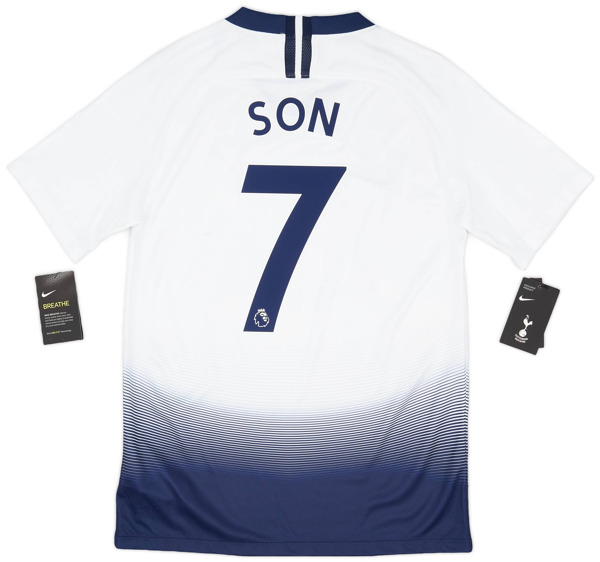 2018-19 Tottenham Home Shirt Son #7 (S)