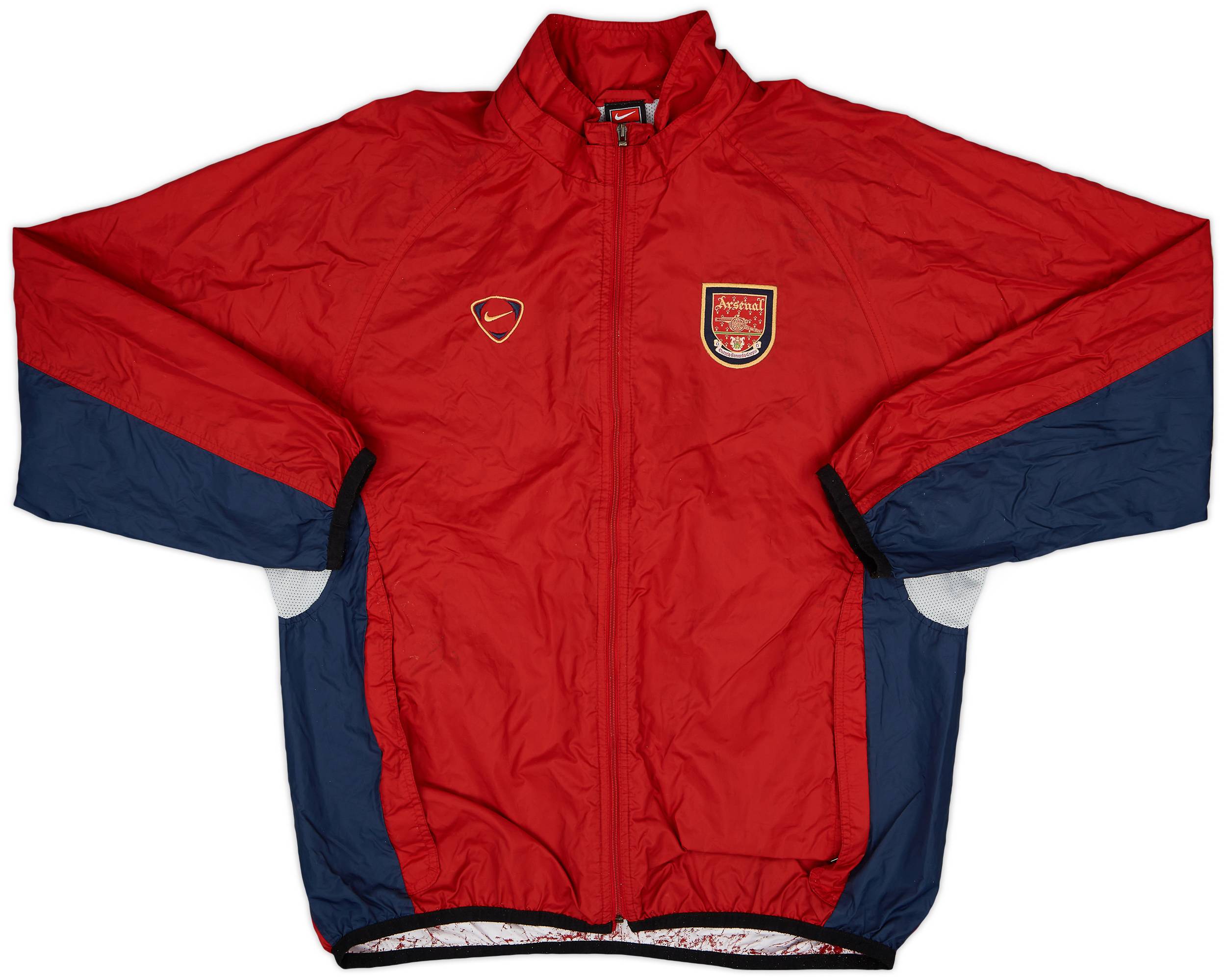 激レア！　NIKE arsenal 2000年代トラックジャケット 激レア】Nike Arsenal ジャージトラックジャケット - メルカリ
