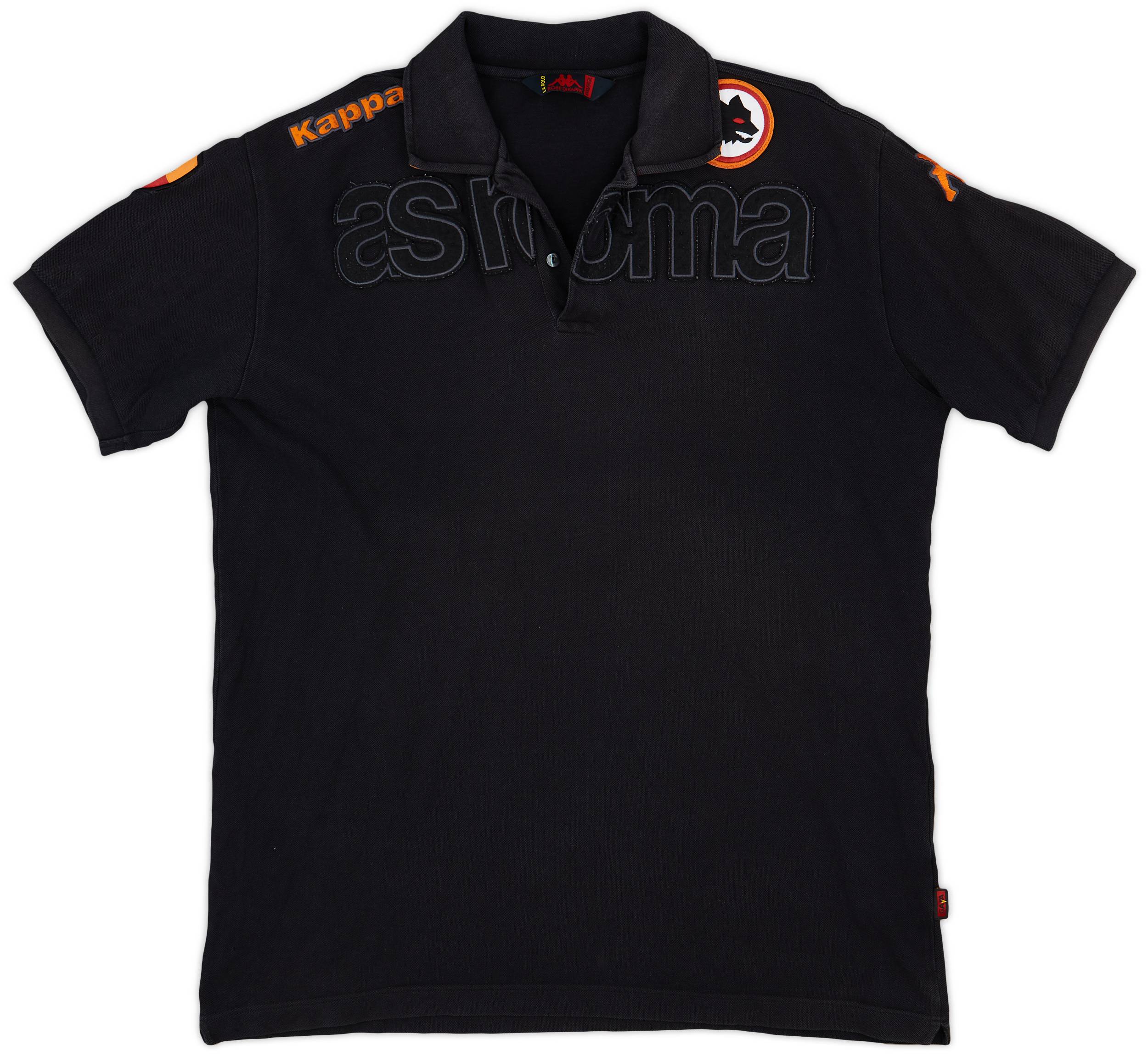 2009-10 Roma Kappa Polo Shirt - 8/10 - (3XL)