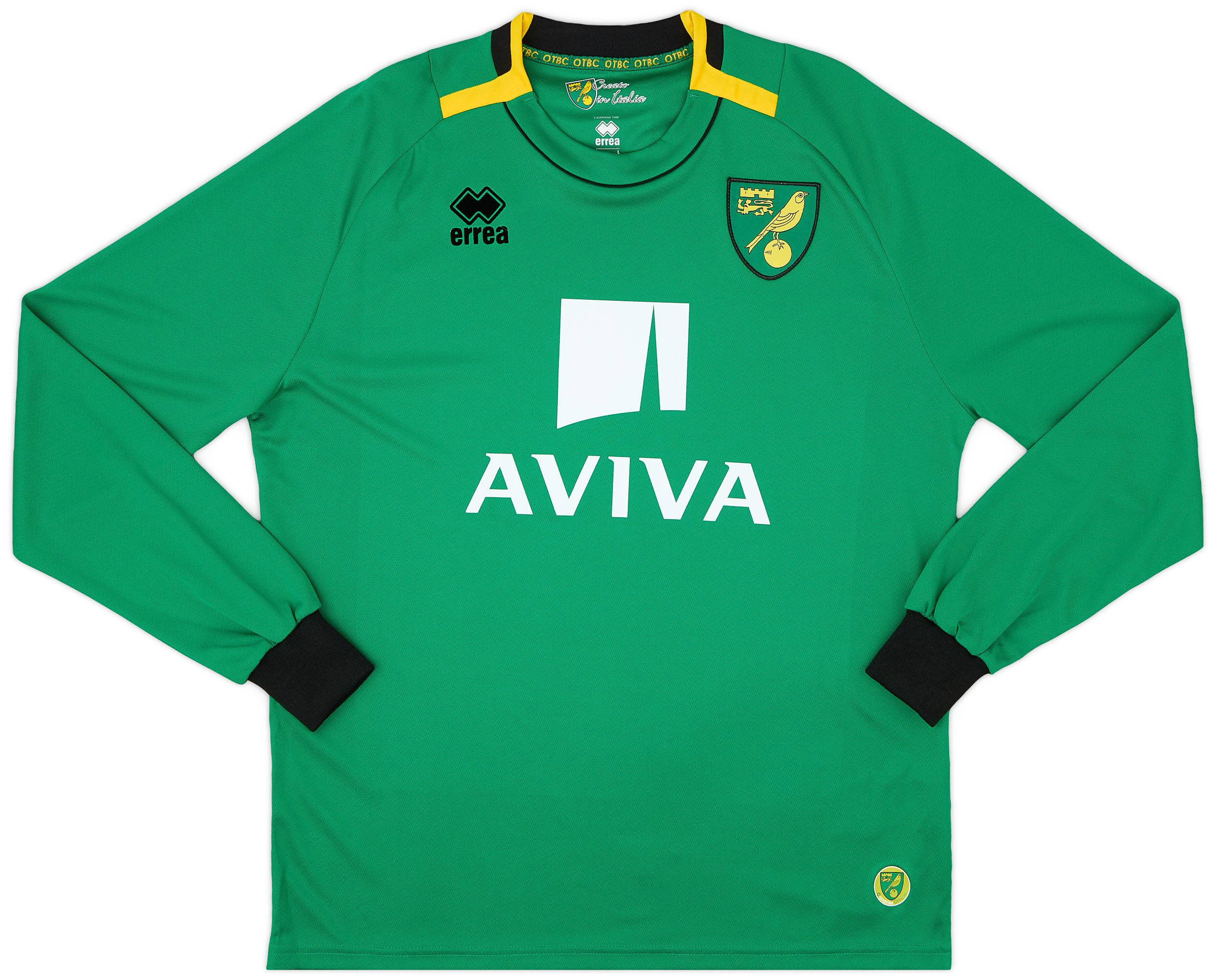 2014-15 Norwich GK Shirt - As New