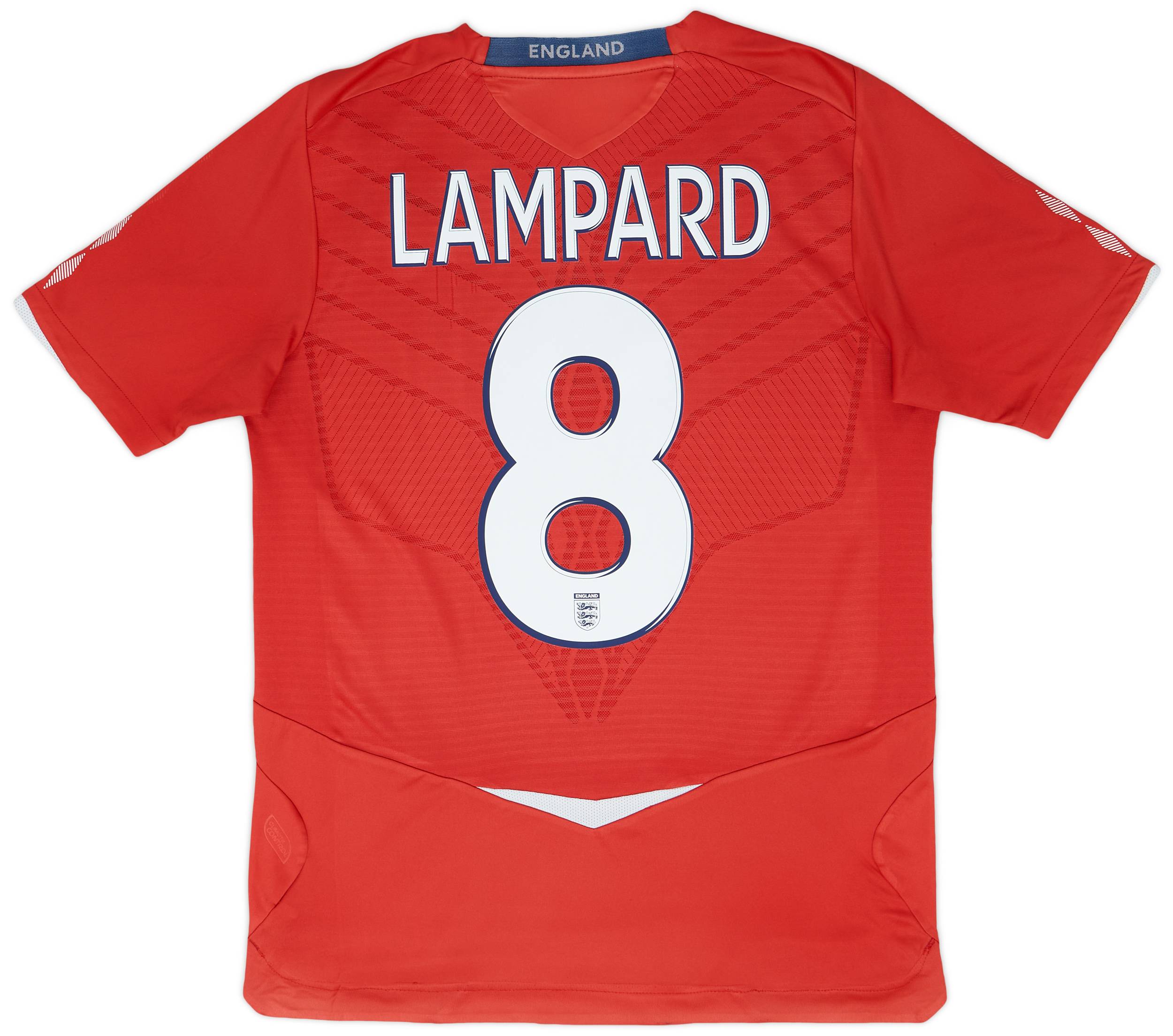 2008-10 England Away Shirt Lampard #8 - 7/10 - (S)