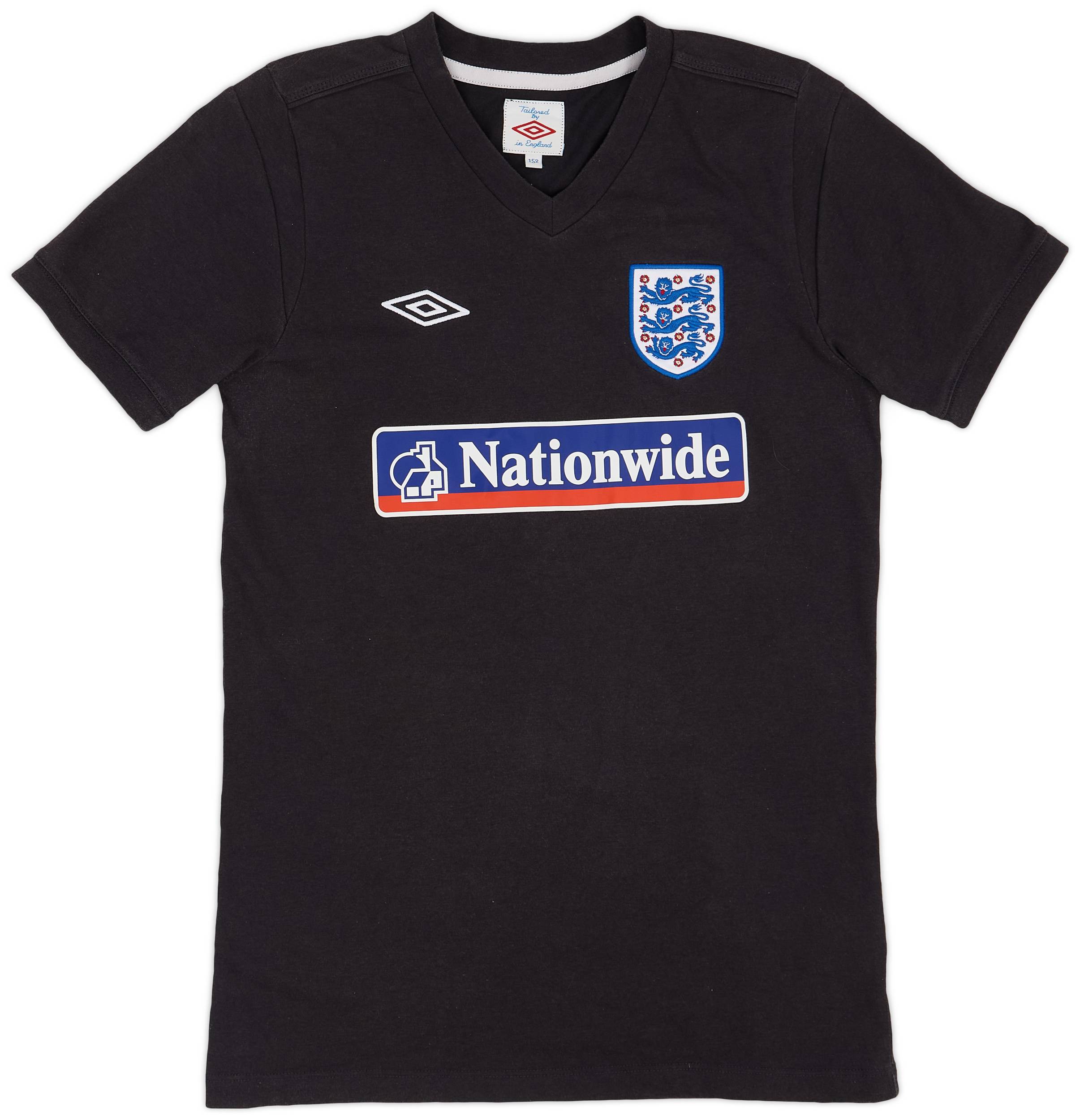 2010-11 England Umbro Cotton Tee - 9/10 - (M.Boys)