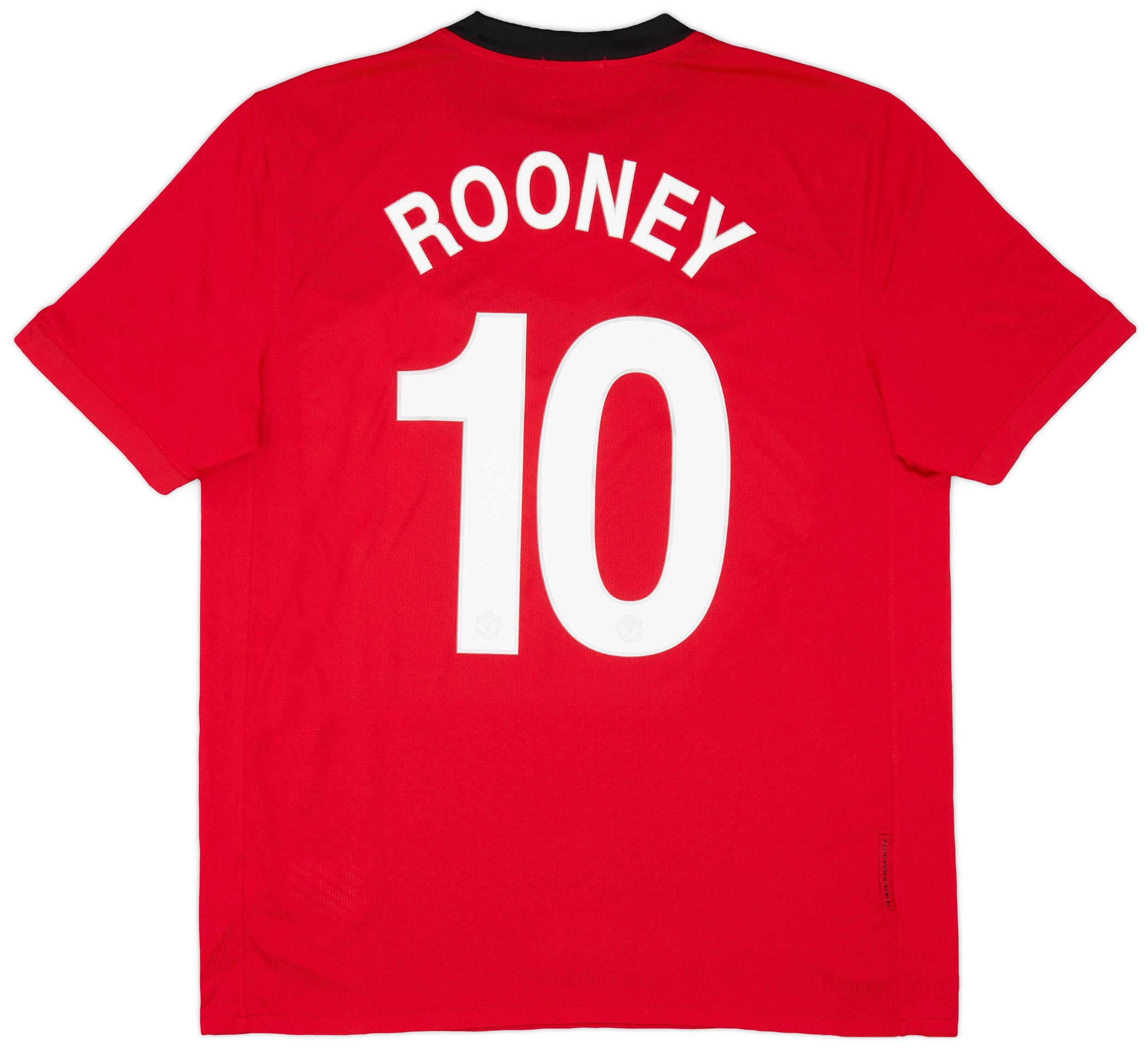 2009-10 Manchester United Home Shirt Rooney #10