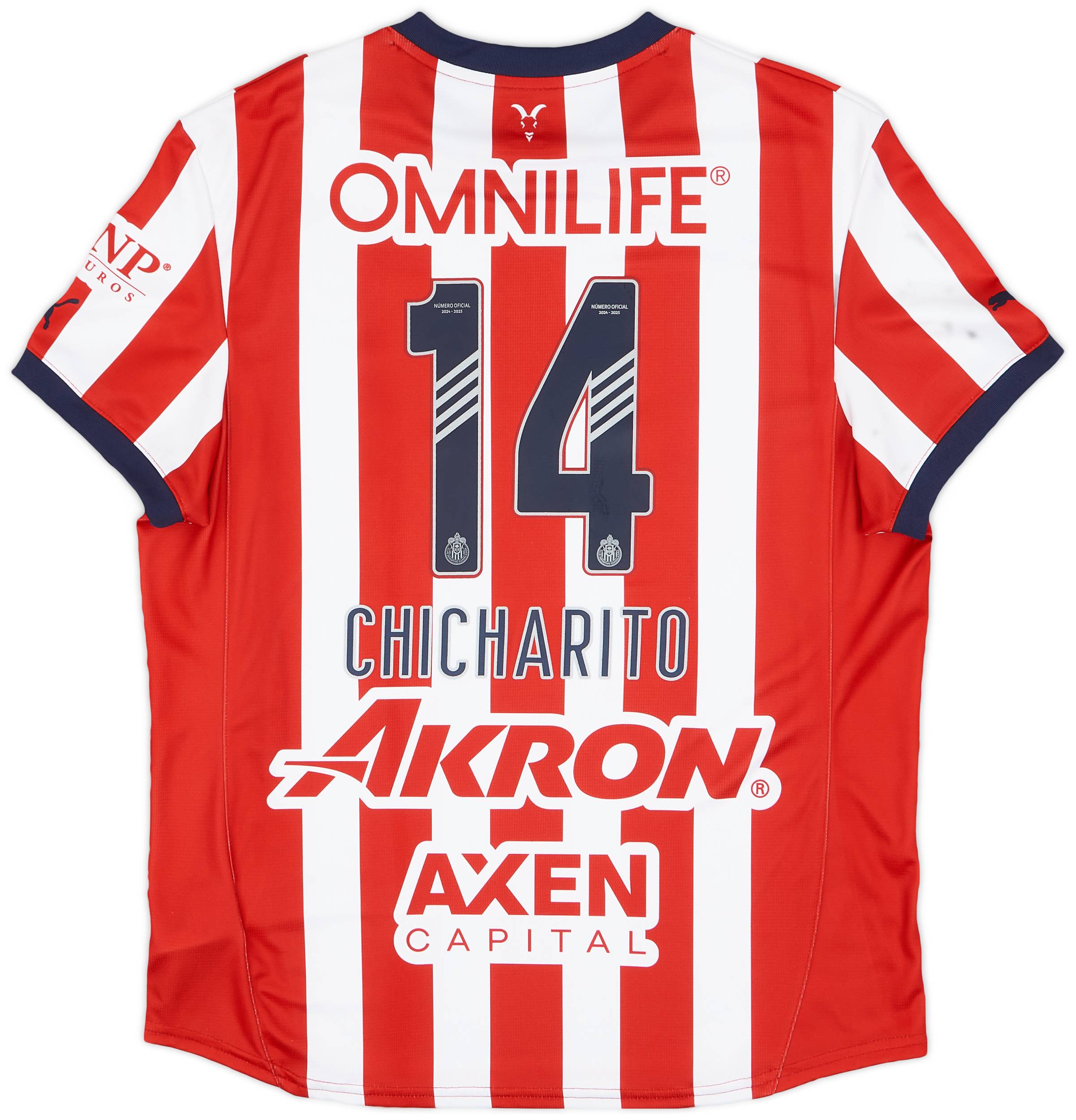 2024-25 Chivas Guadalajara Home Shirt Chicharito #14