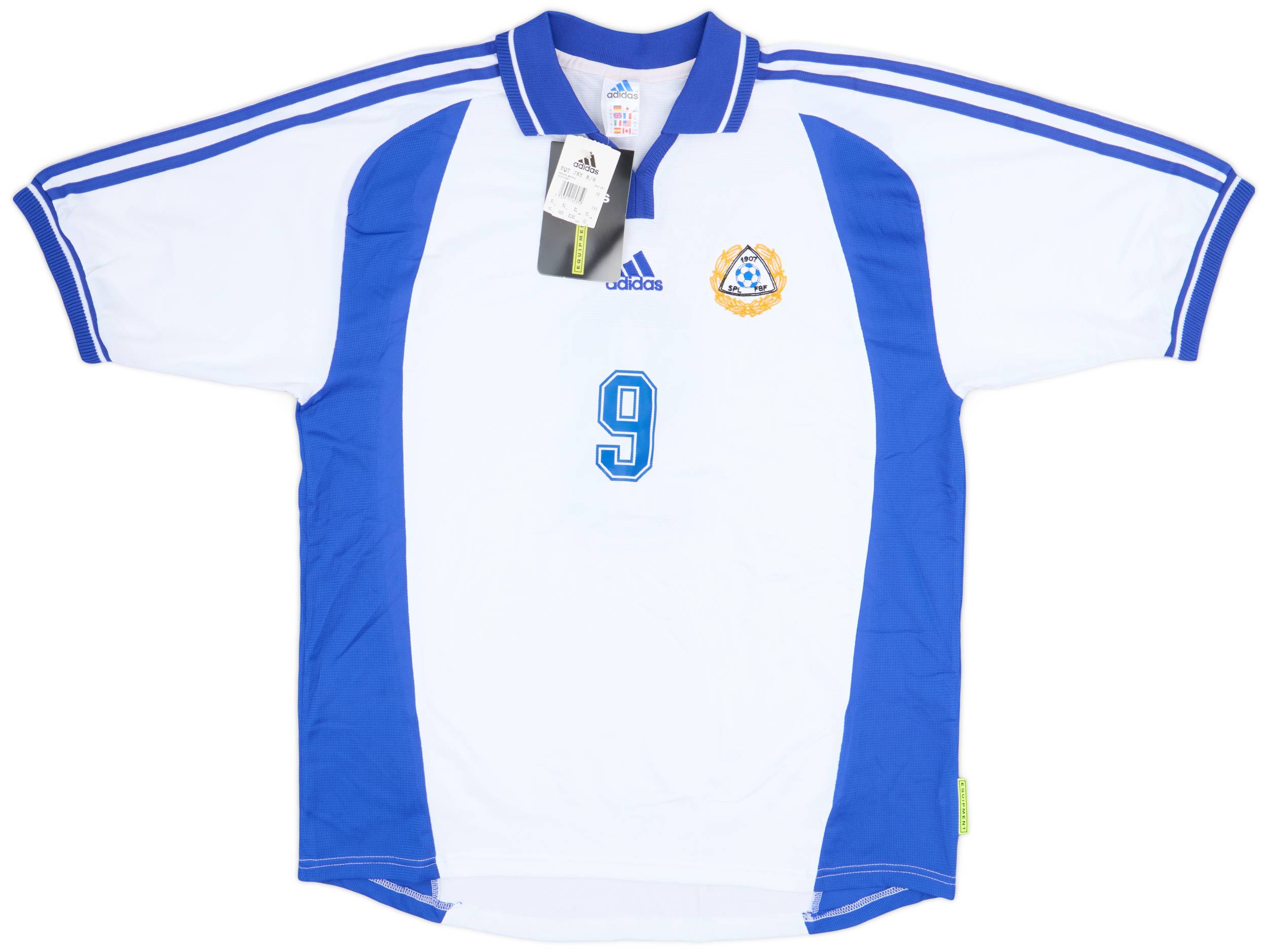 2000-02 Finland Player Issue Home Shirt #9 (XL)