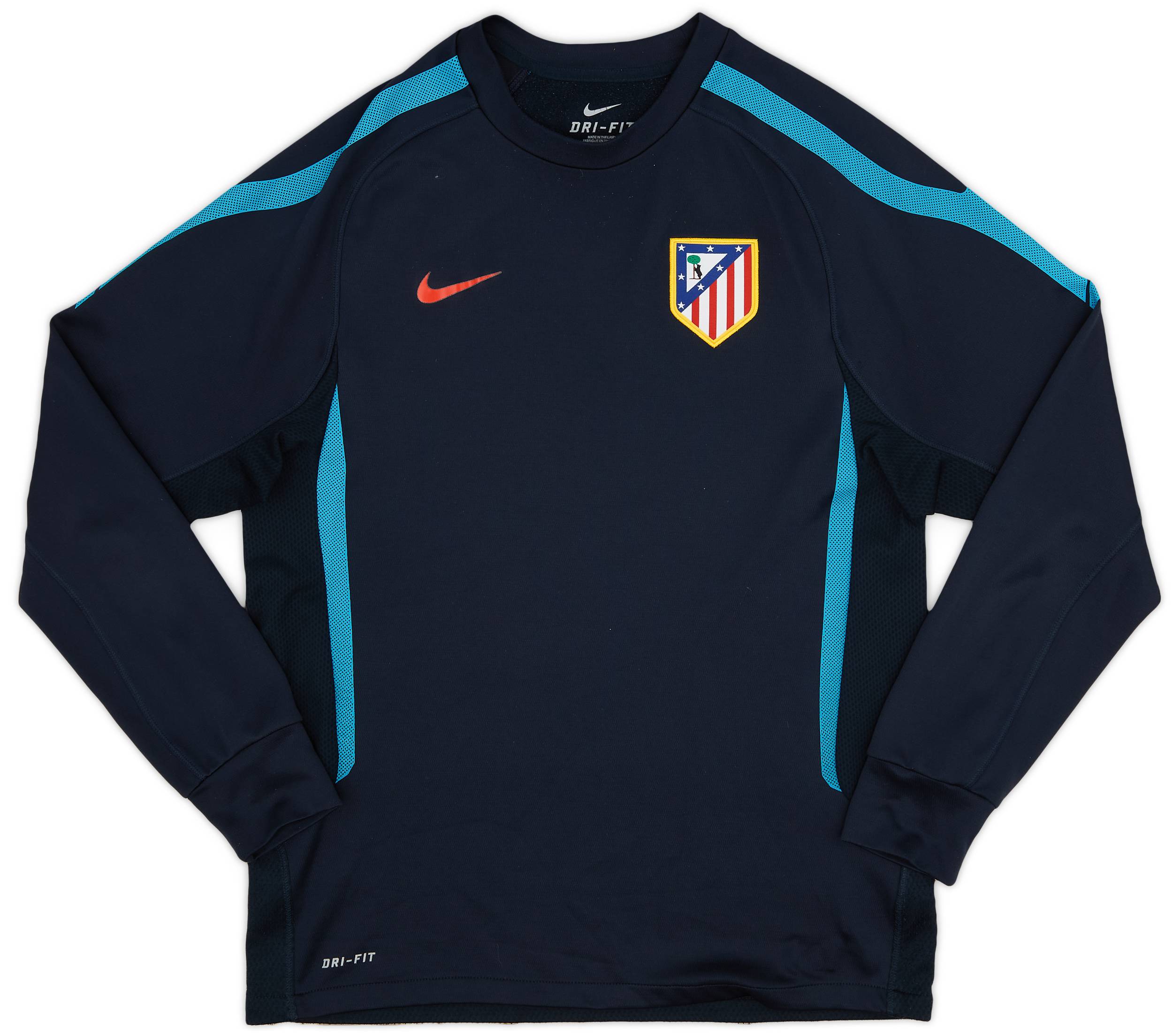 2010-11 Atletico Madrid Nike Sweat Top - 8/10 - (M)