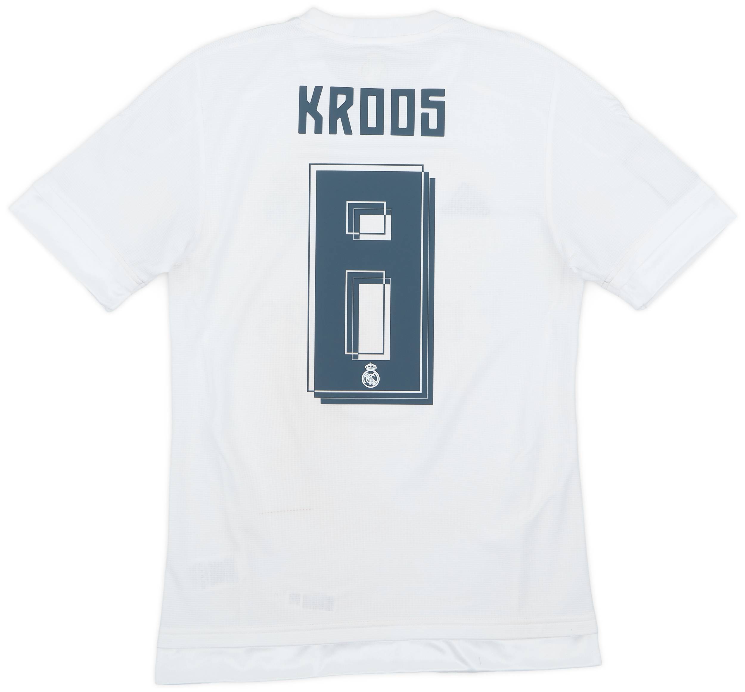 2015-16 Real Madrid Home Shirt Kroos #8 - 6/10 - (S)