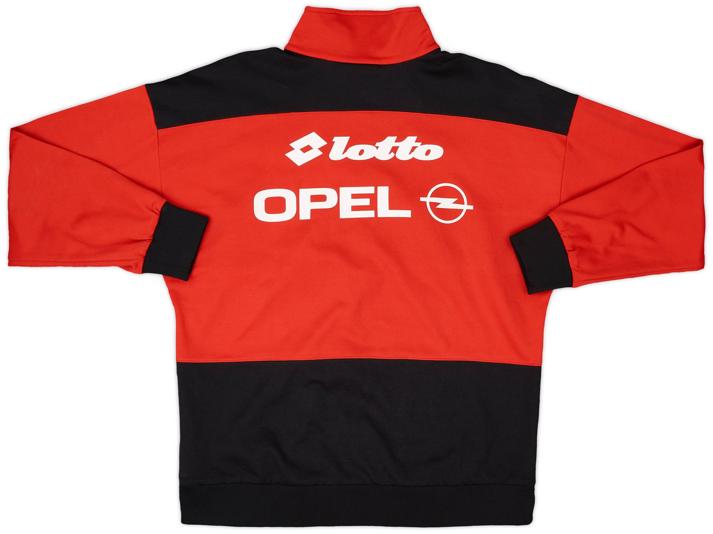 1994-95 AC Milan Lotto 1/4 Zip Drill Top - 7/10 - (L)