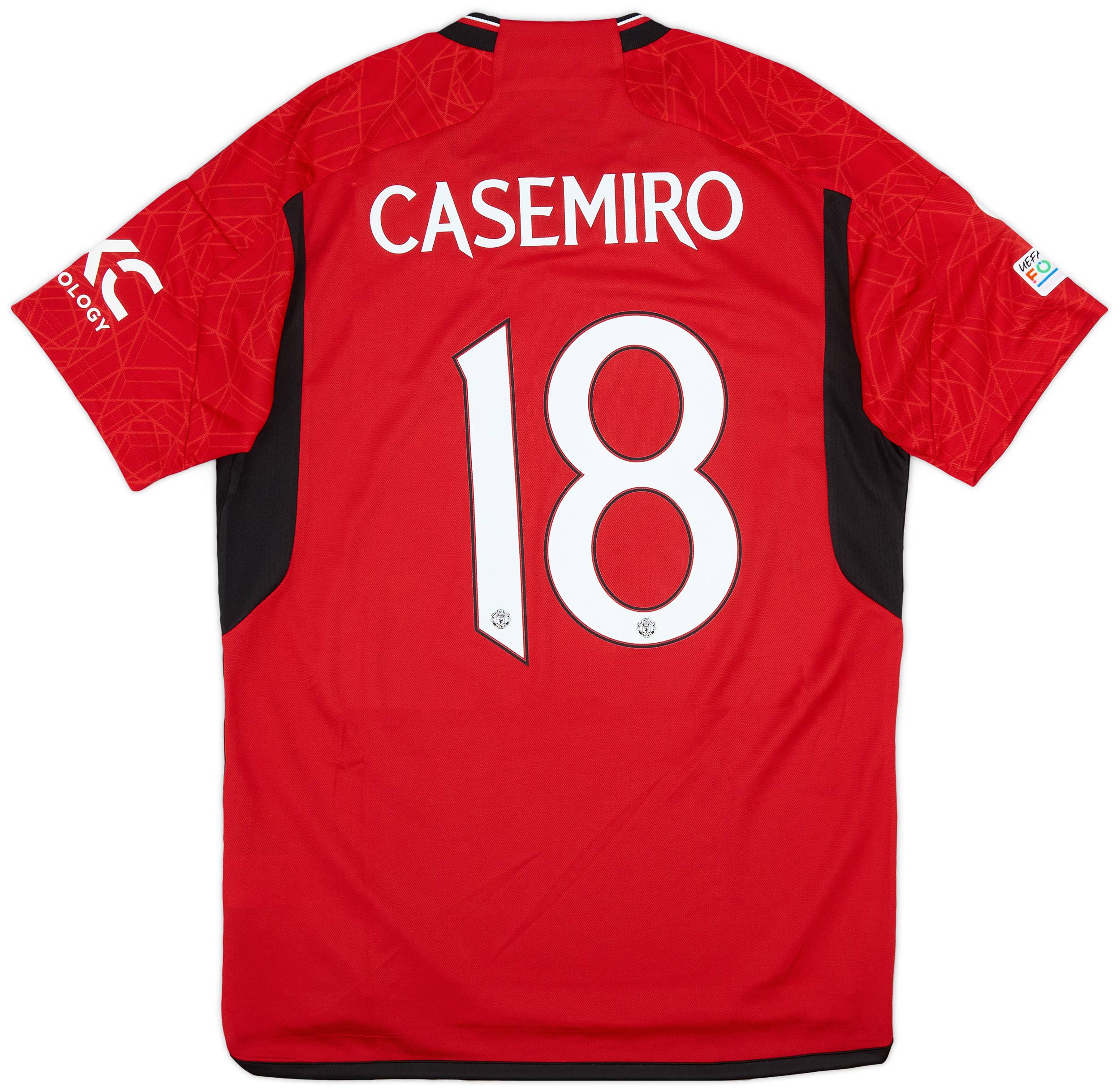 2023-24 Manchester United Home Shirt Casemiro #18 (M)