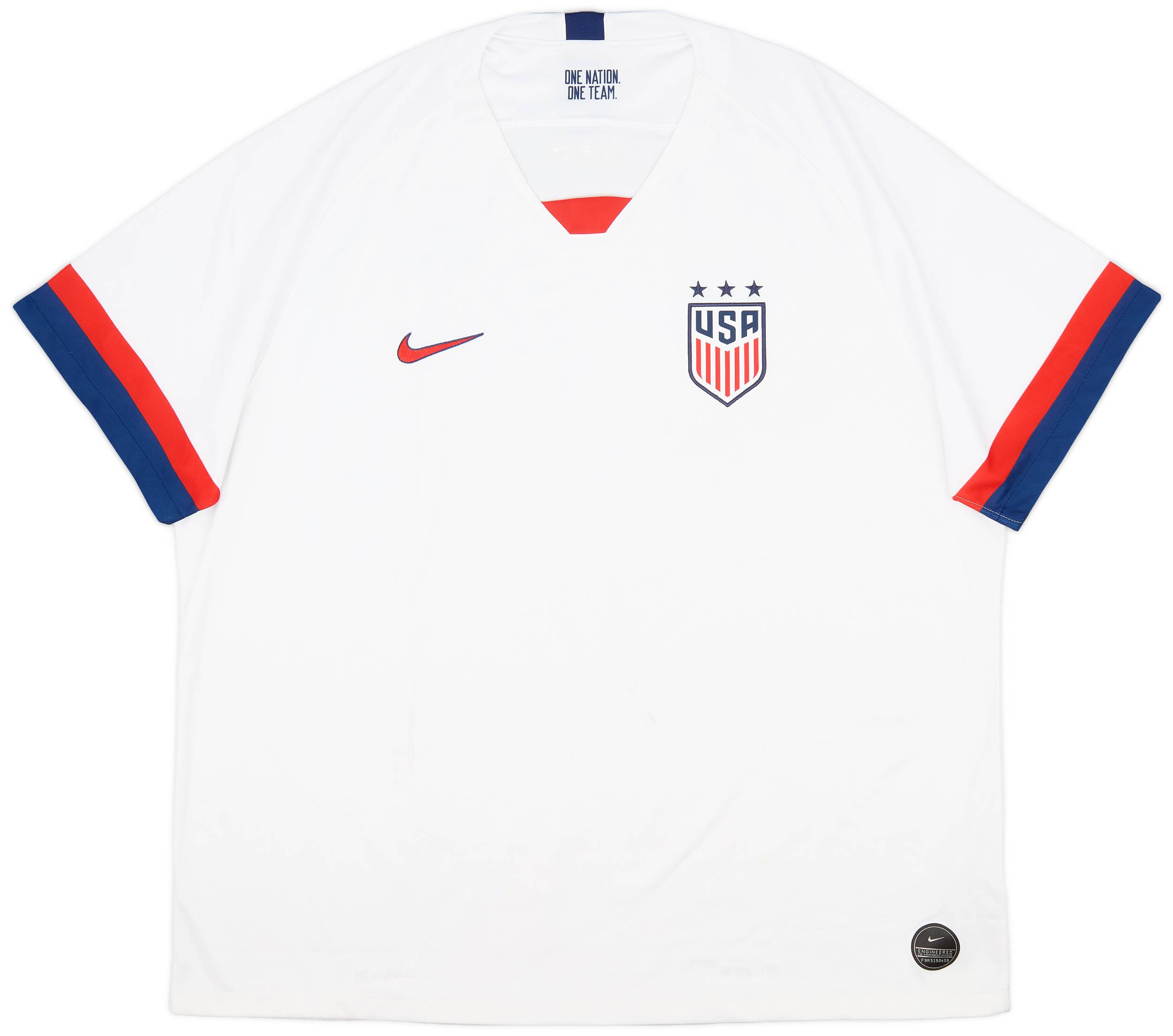 2019-20 USA Home Shirt - 6/10 - (3XL)