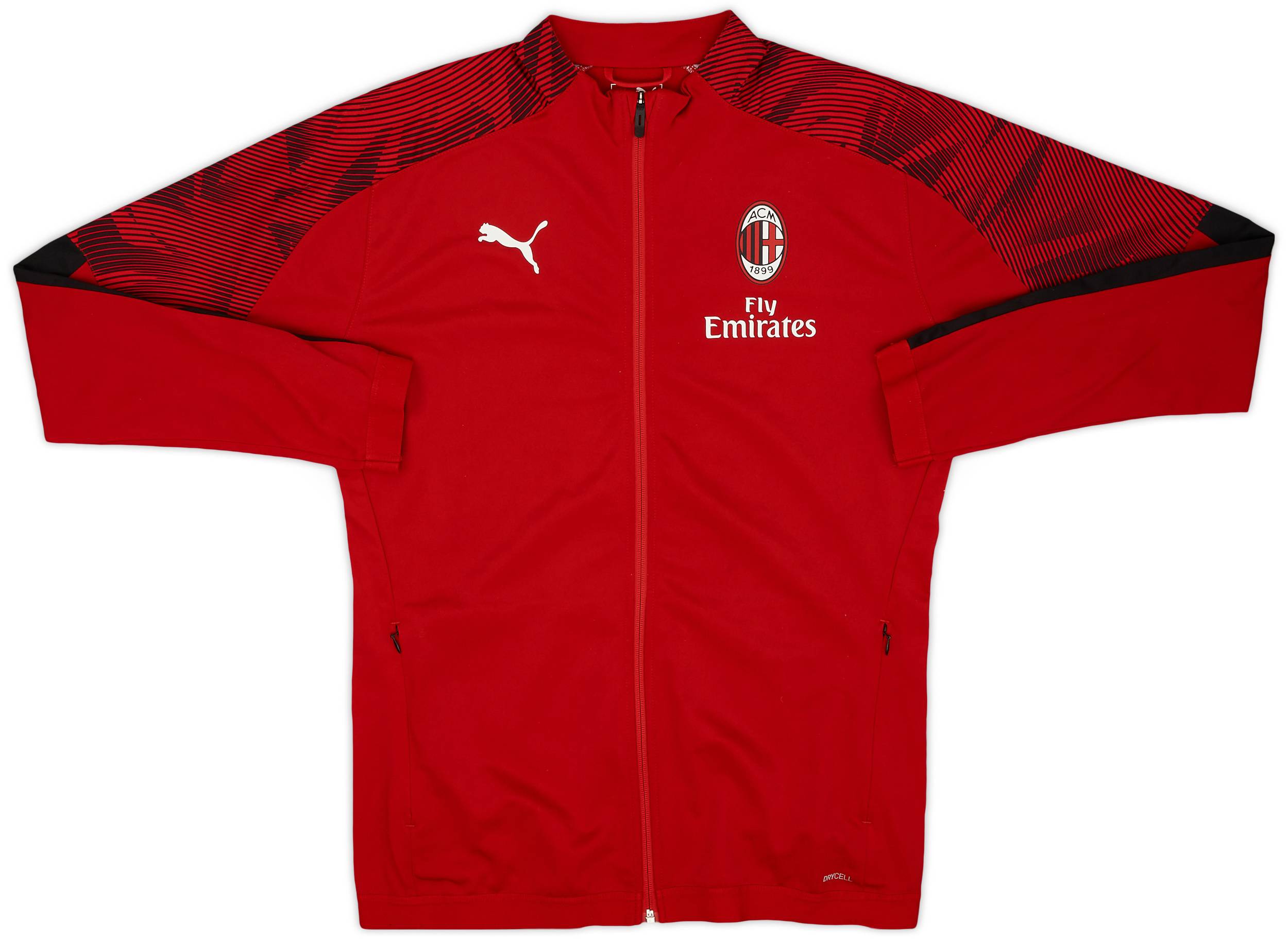 2019-20 AC Milan Puma Track Jacket - 8/10 - (M)