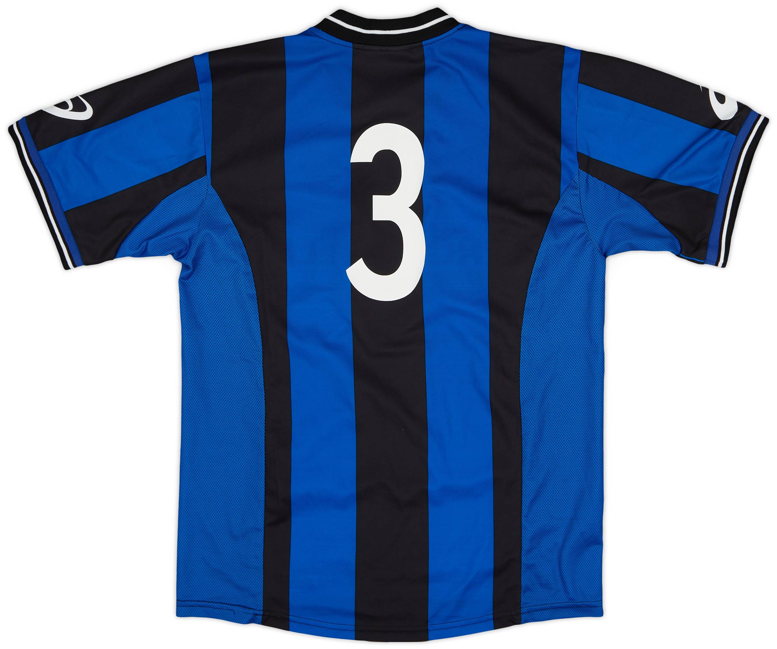 正規2002-03 asics Atalanta  shirt 2002-03 Atalanta Asics L/S Training Shirt - 8/10 - (XL)