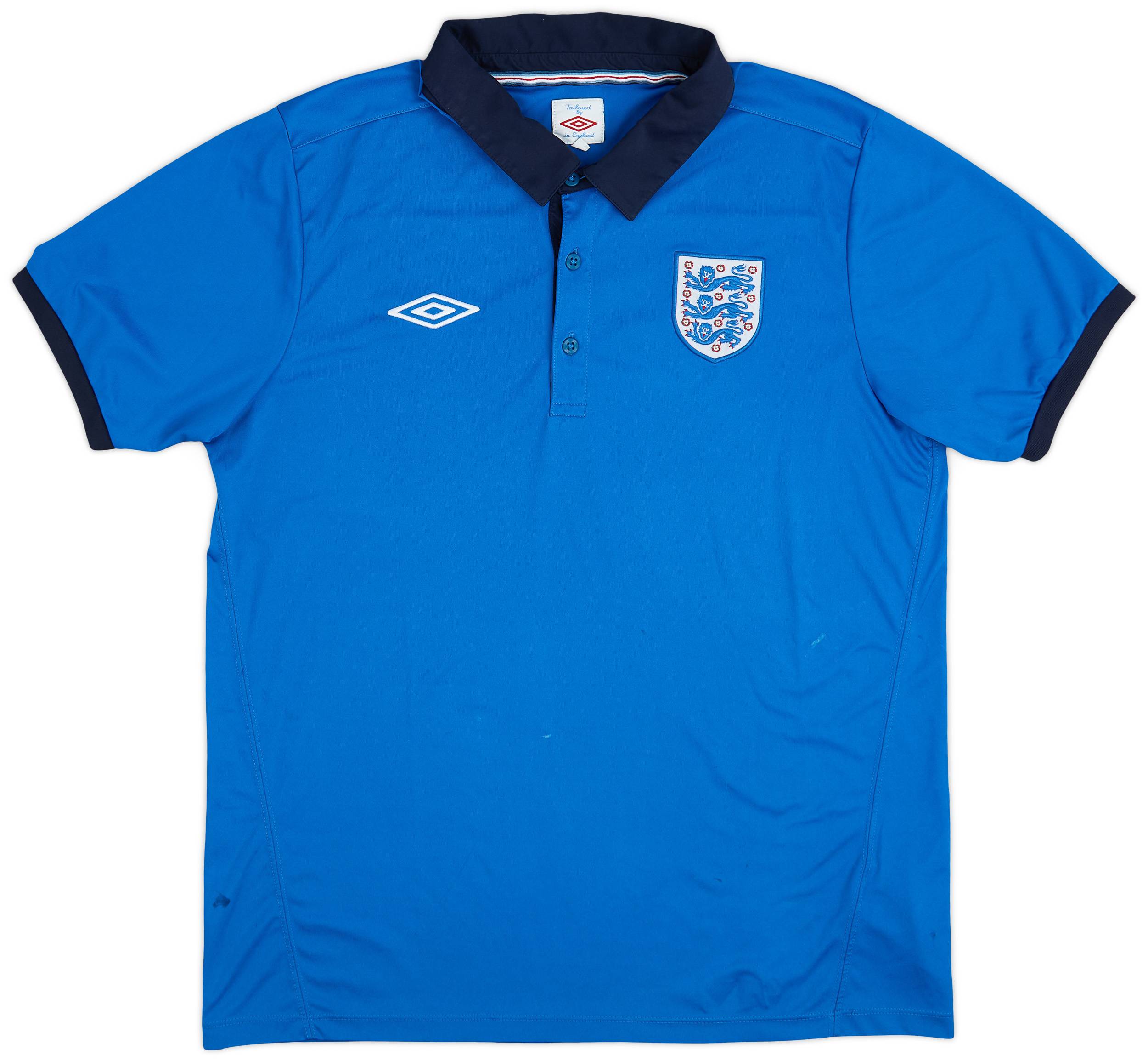 2009-10 England Umbro Polo Shirt - 7/10 - (L)