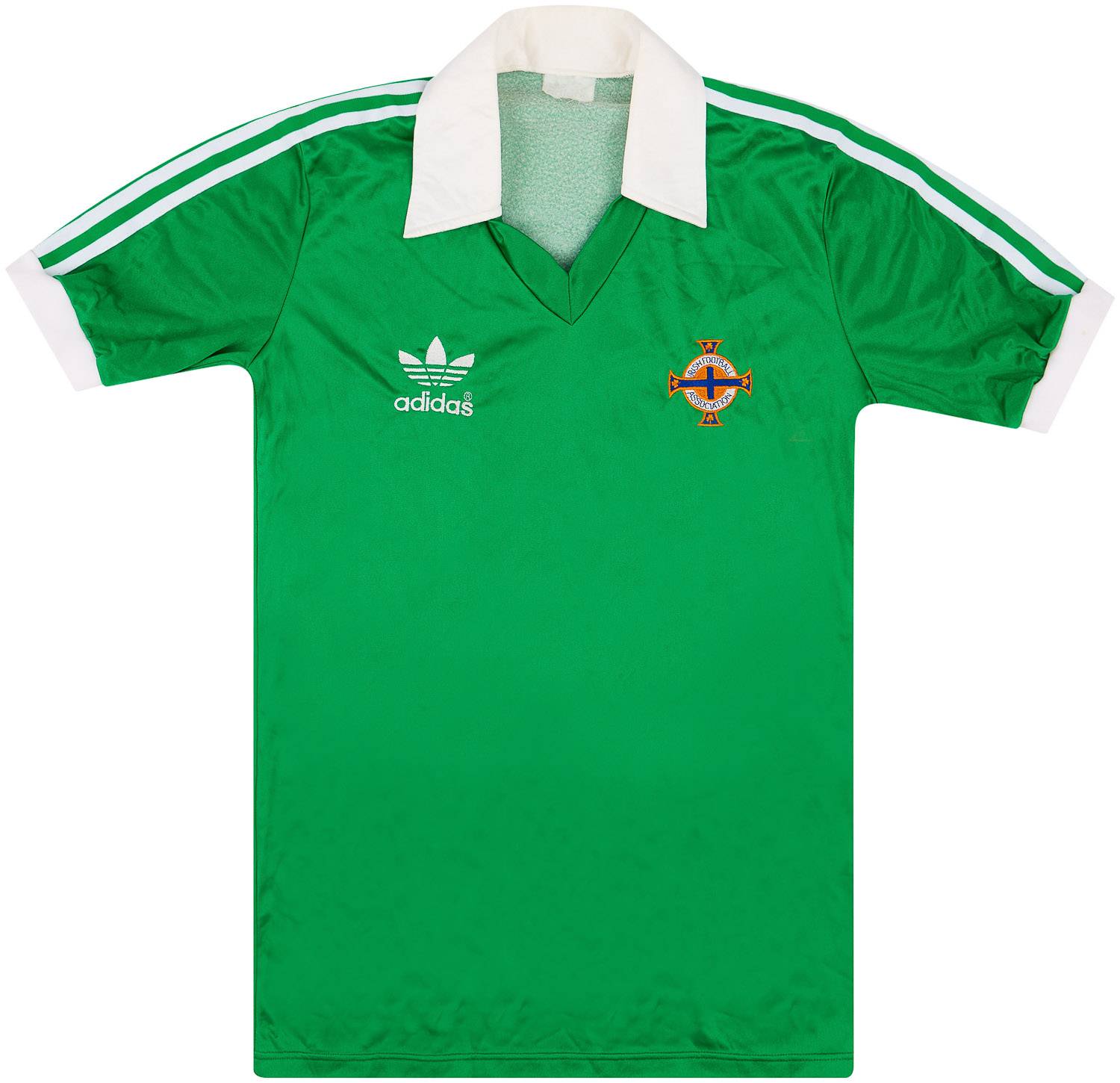 1980-82 Northern Ireland Youth Match Issue Home Shirt #6