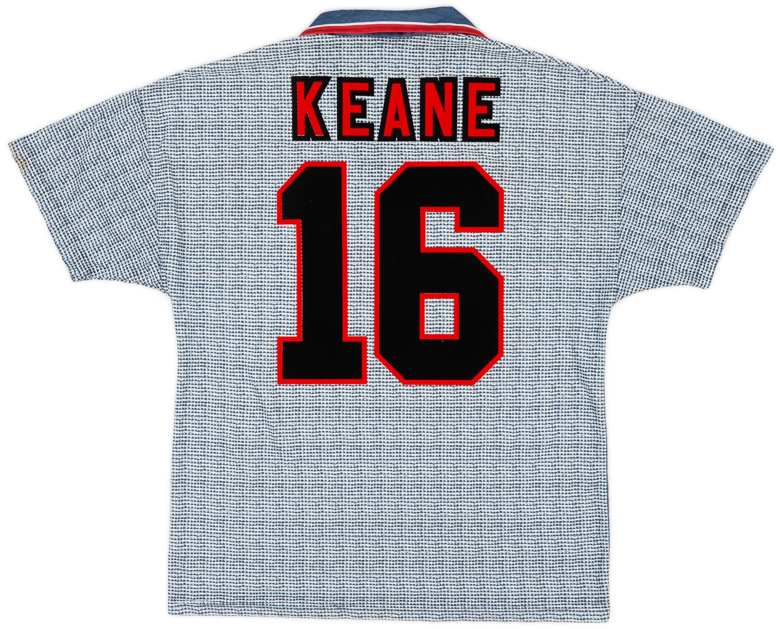 1995-96 Manchester United Away Shirt Keane #16 - 7/10 - (M)