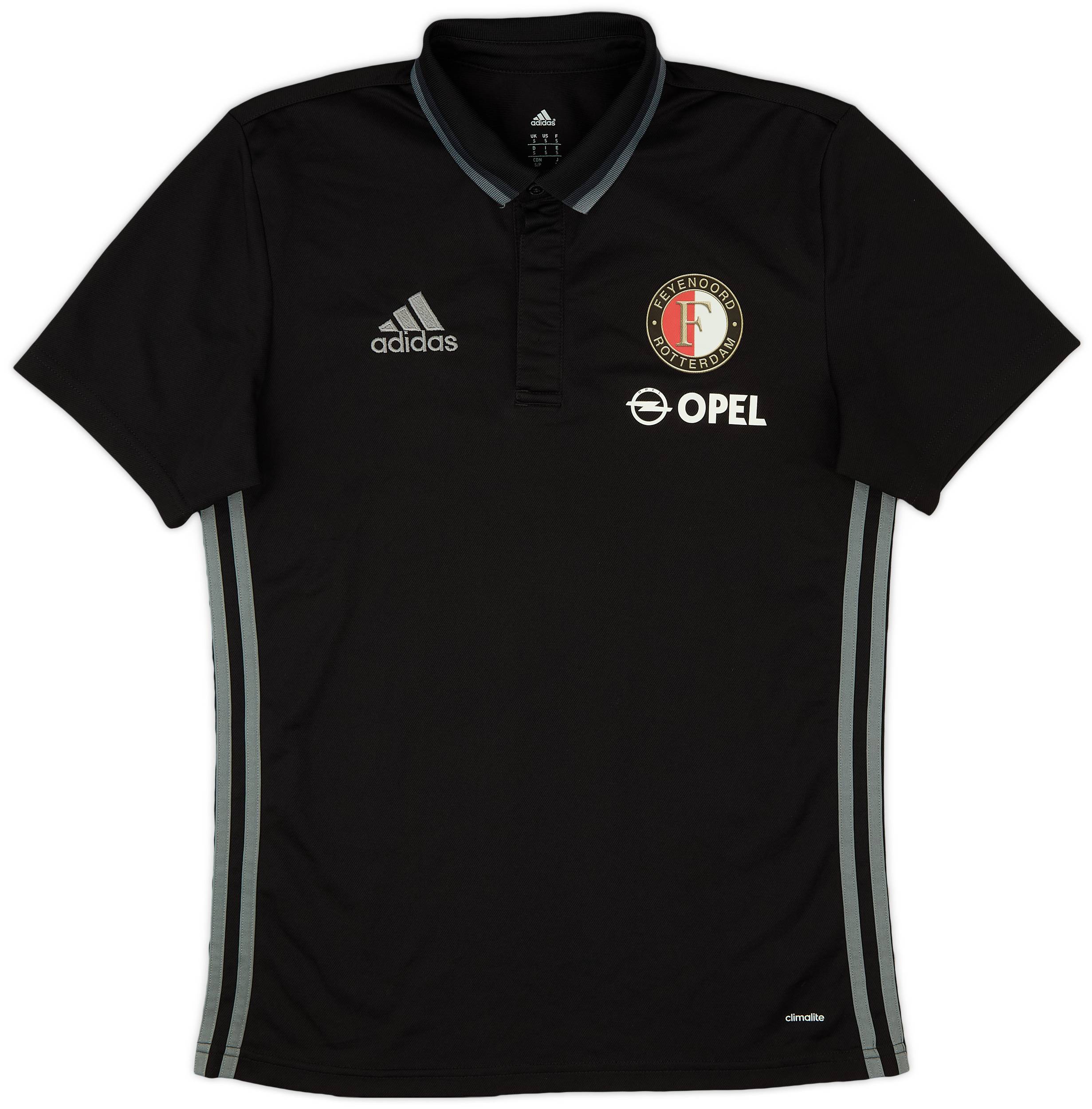 2016-17 Feyenoord adidas Polo Shirt - 8/10 - (S)