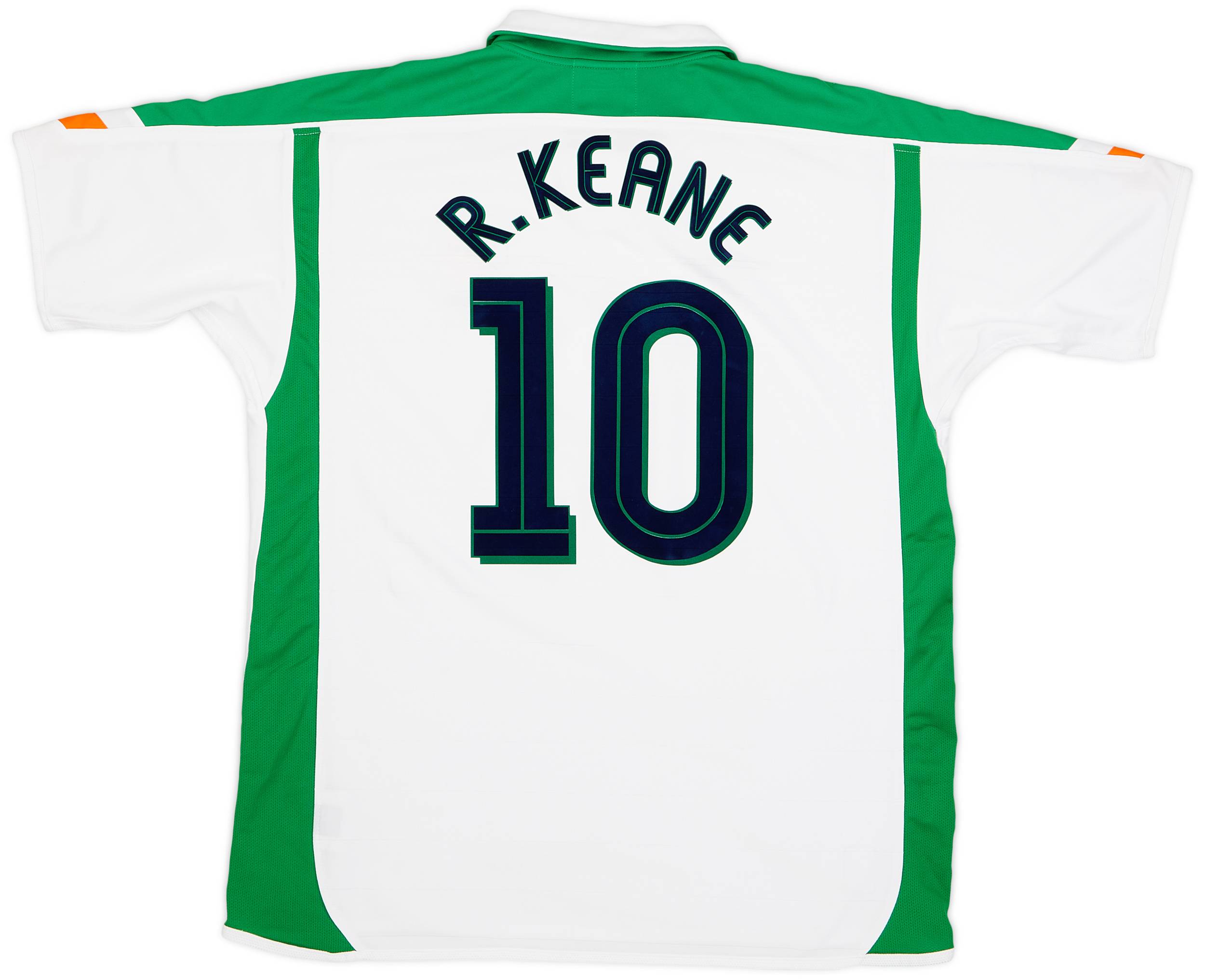 2003-05 Ireland Away Shirt R.Keane #10 - 8/10 - (XXL)