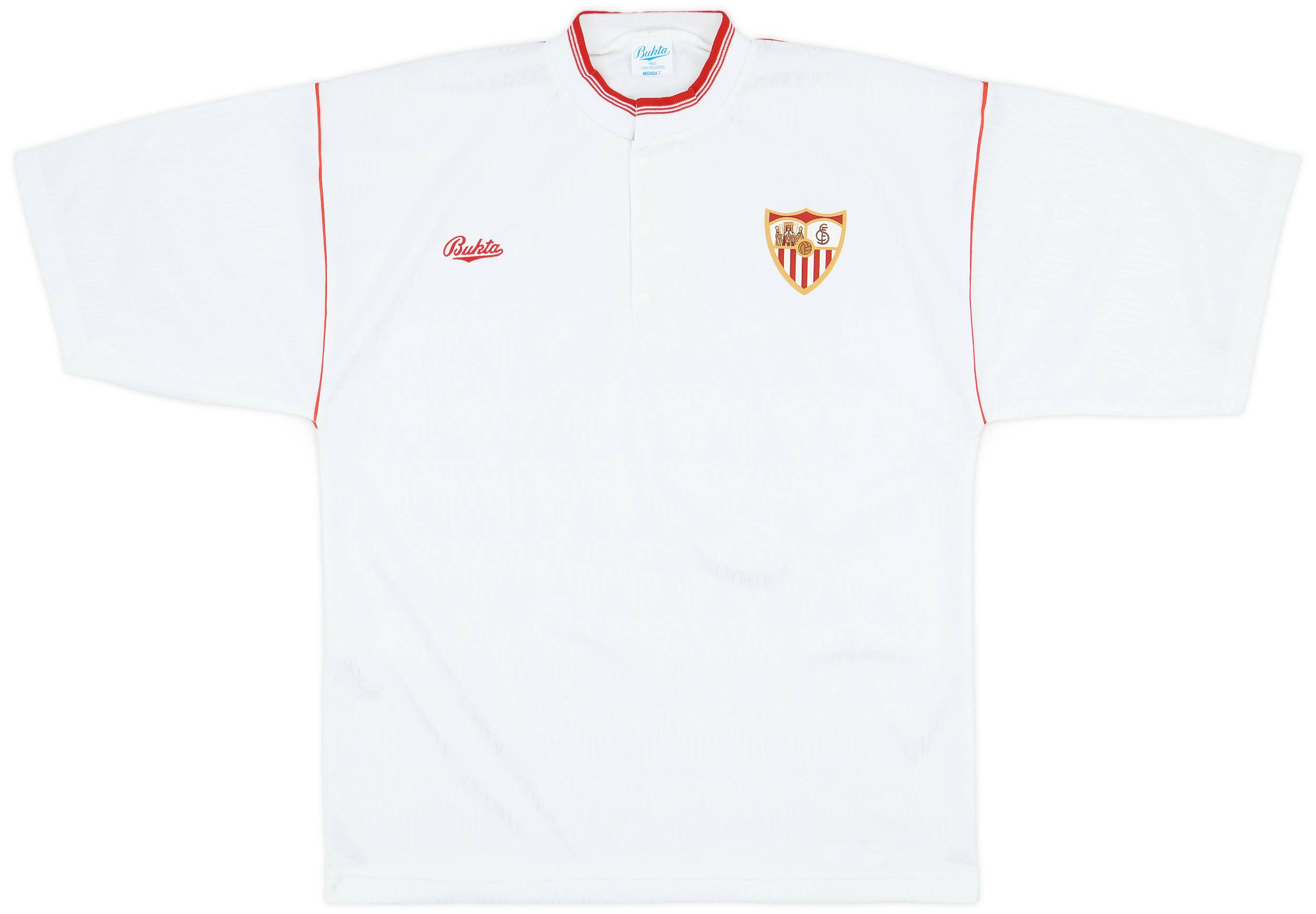1990-92 Sevilla Home Shirt - 8/10 - (L)