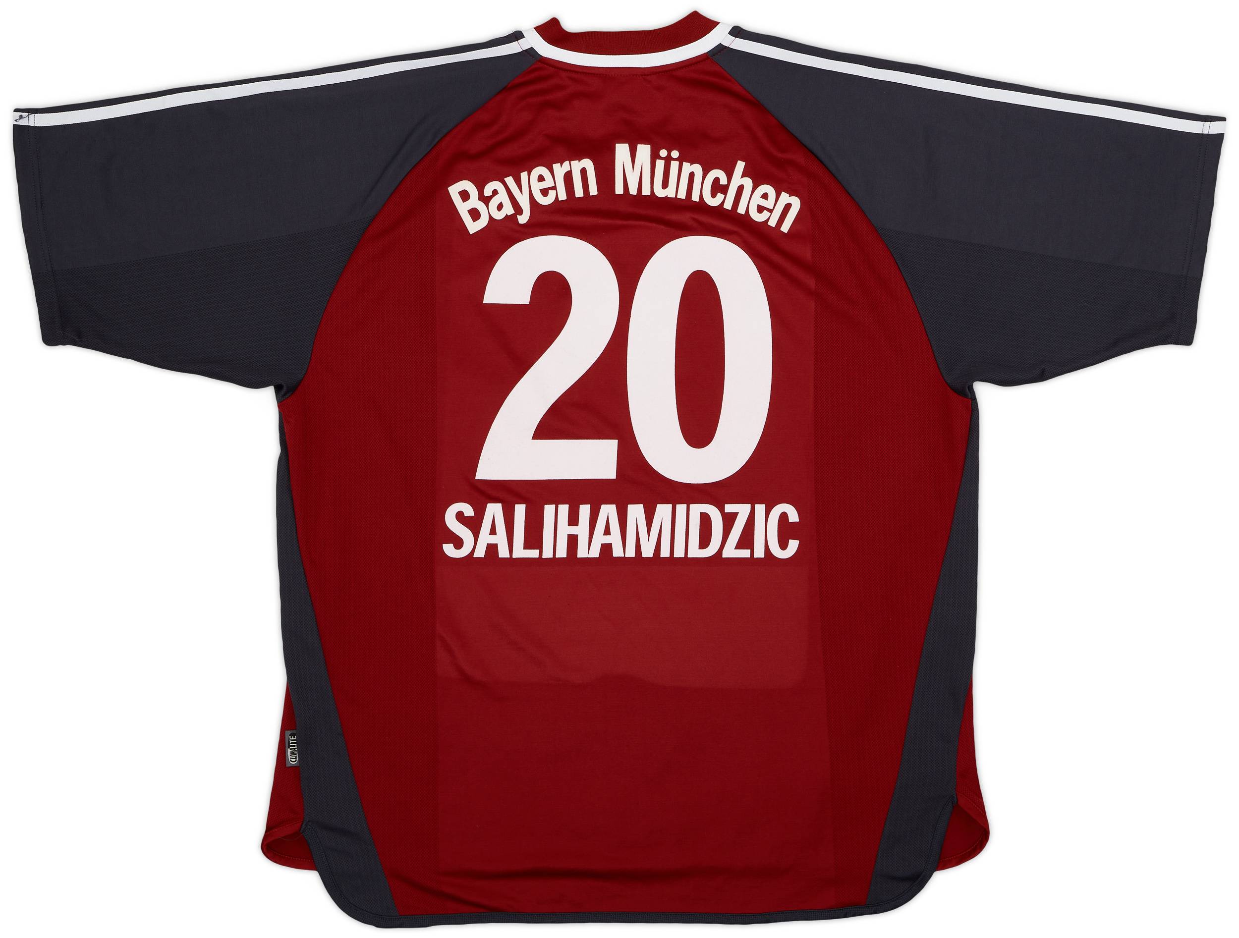 2001-02 Bayern Munich Home Shirt Salihamidzic #20 - 7/10 - (XXL)