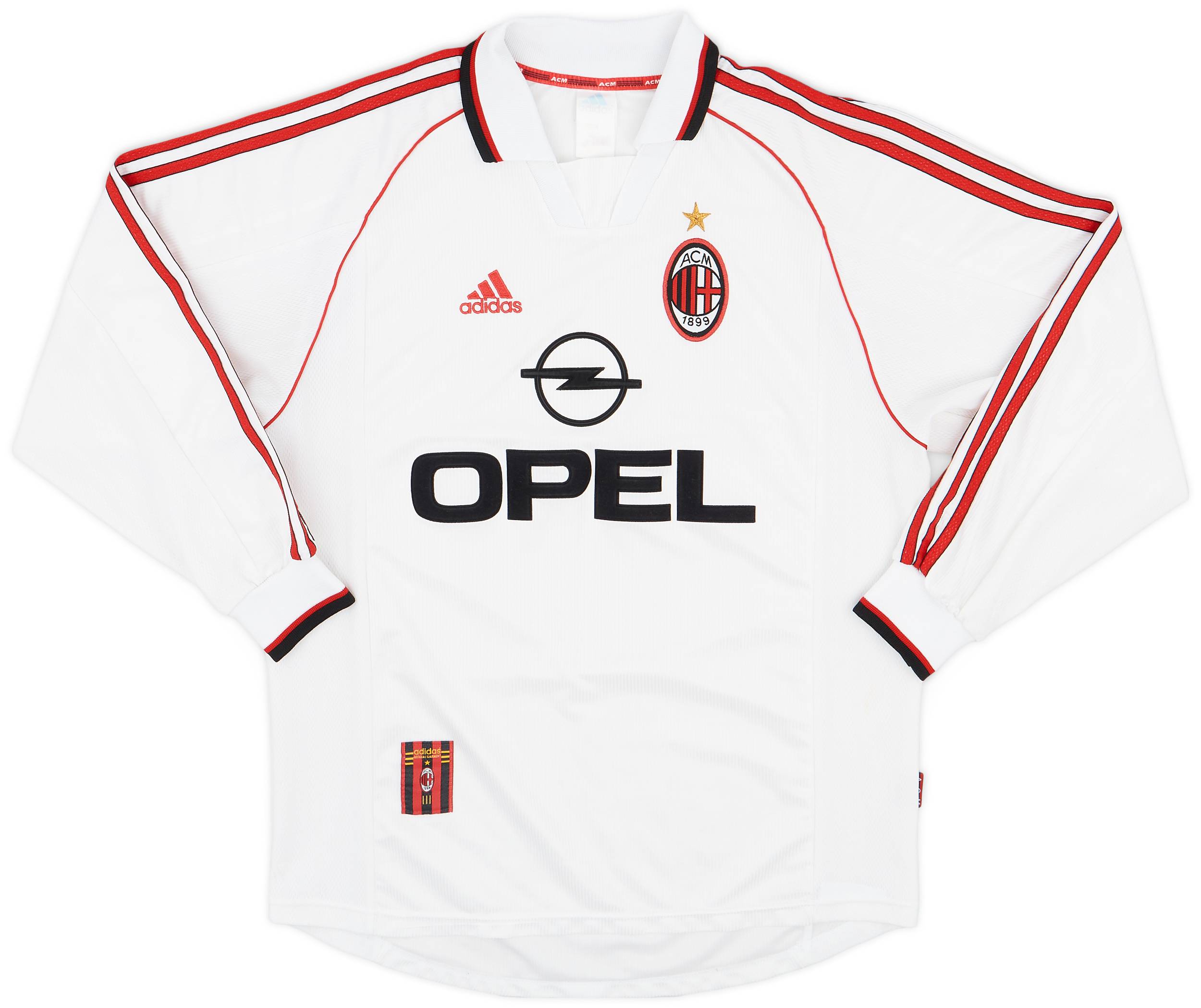 1998-99 AC Milan Away Shirt - 5/10 - (L)