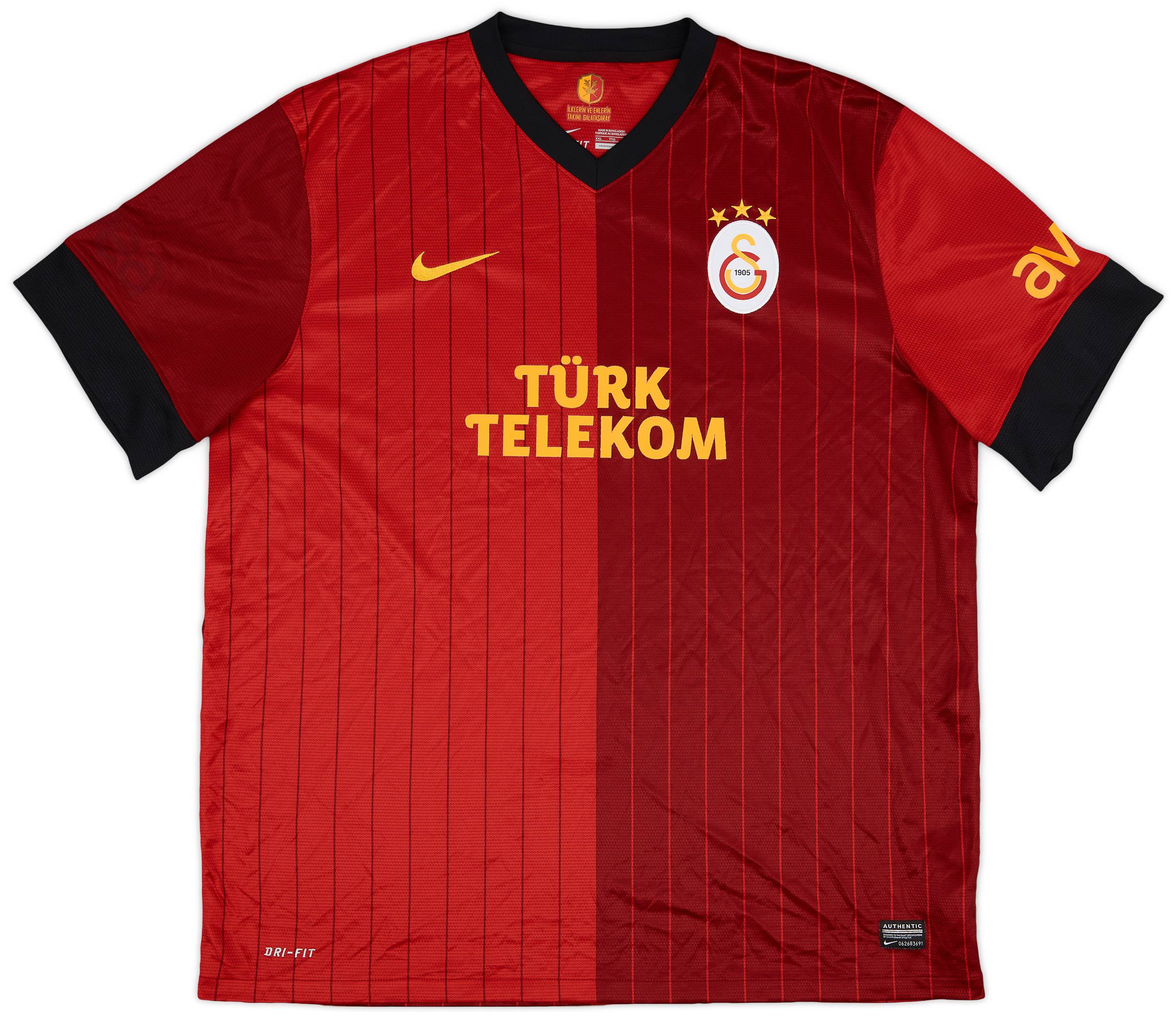 2012-13 Galatasaray Third Shirt - 8/10 - (XXL)