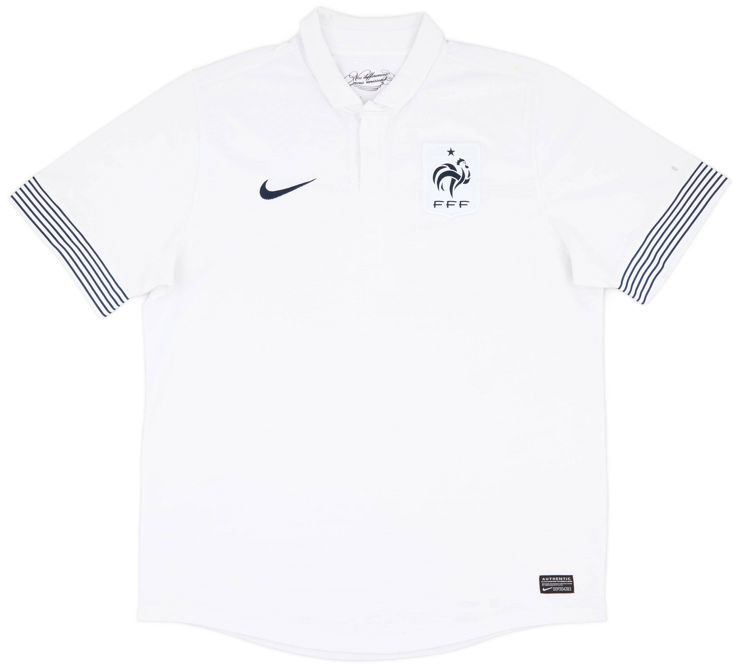 2012-13 France Away Shirt - 8/10 - (XL)