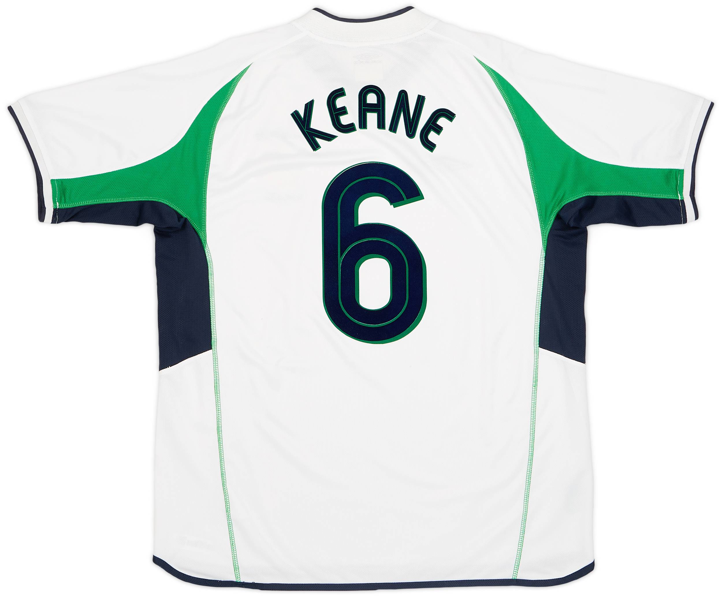 2002-03 Ireland 'World Cup' Away Shirt Keane #6 - 8/10 - (XL)