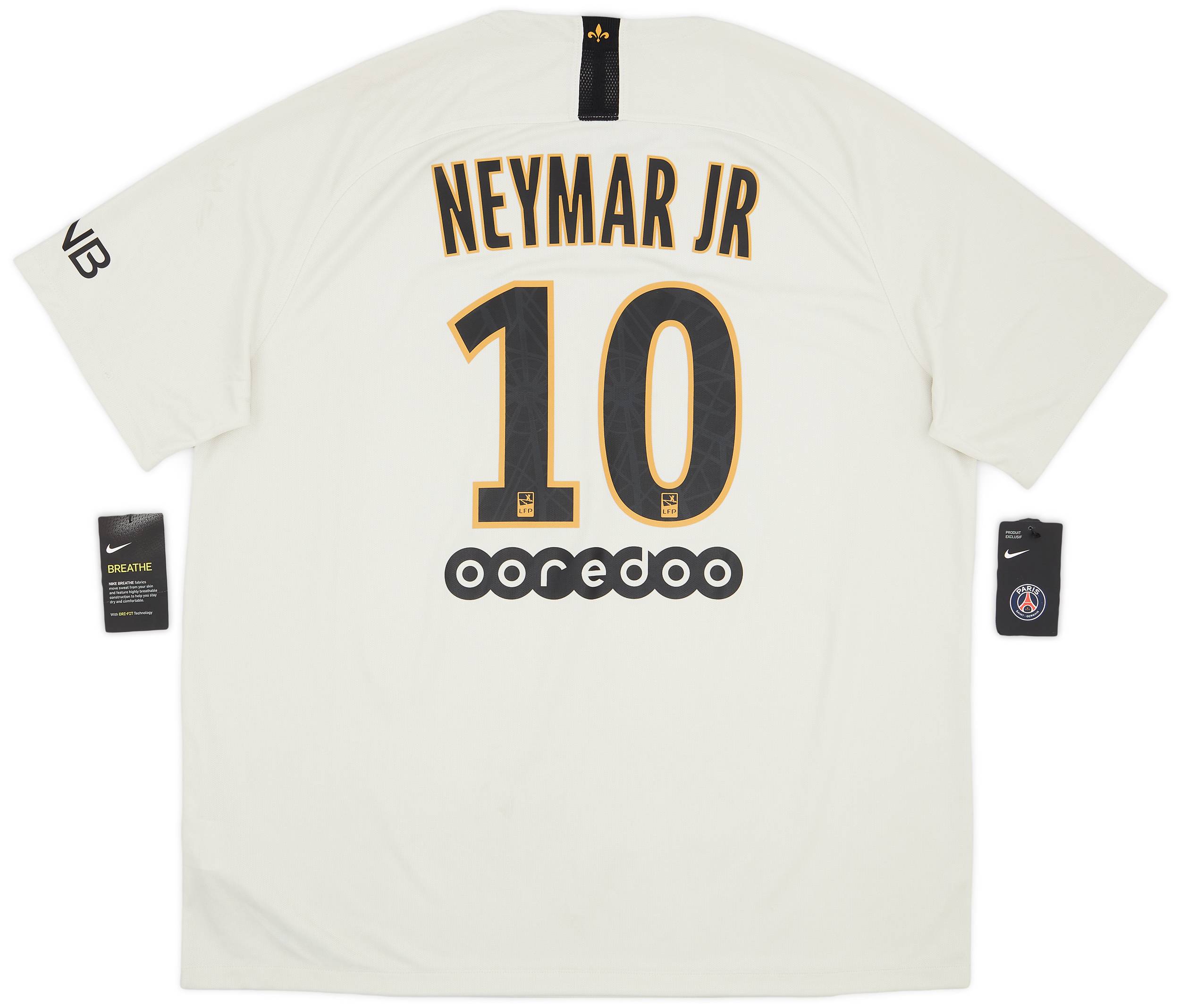 2018-19 Paris Saint-Germain Away Shirt Neymar Jr #10 (XXL)