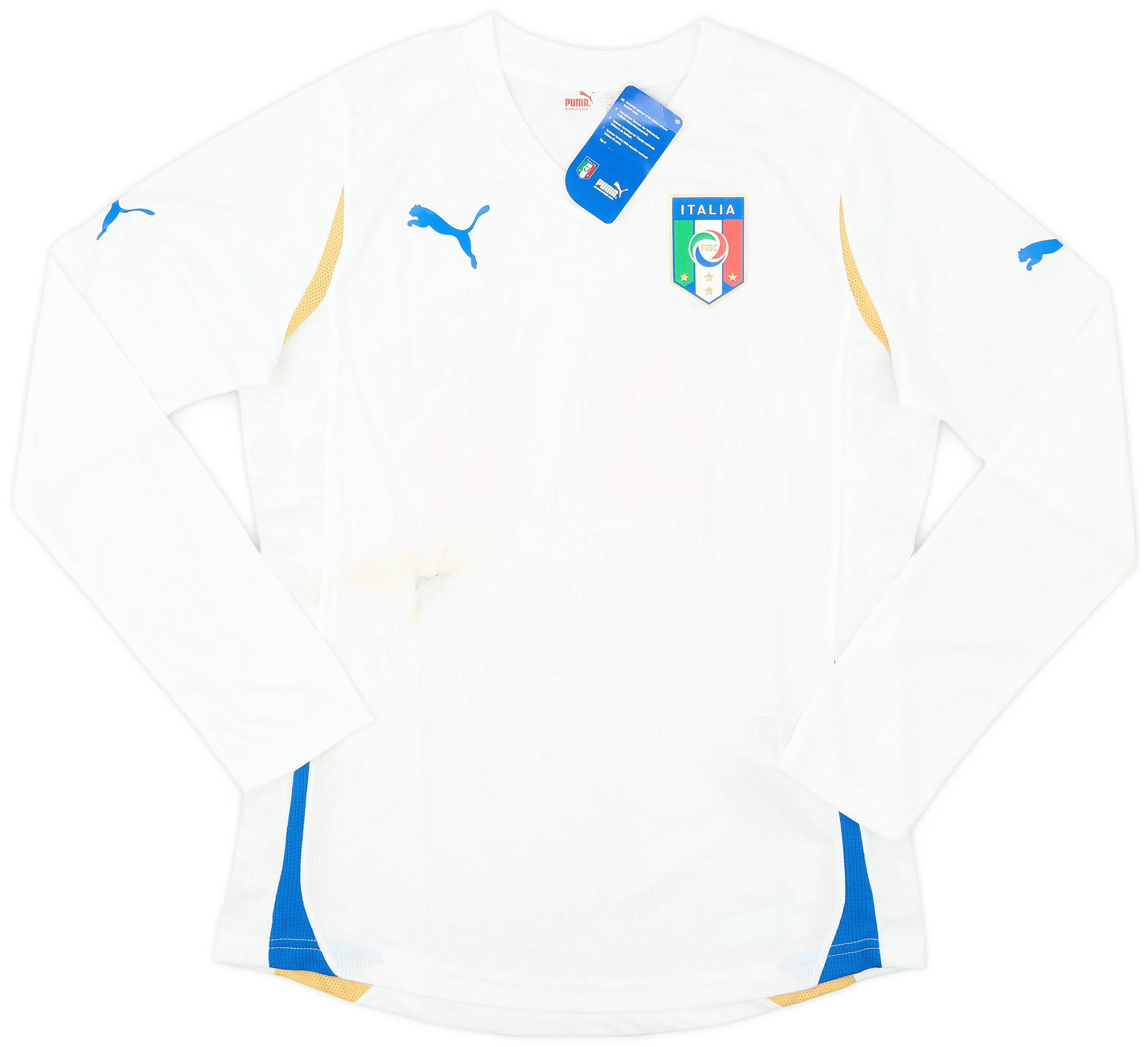2010-12 Italy Women Player Issue Away L/S Shirt (M)
