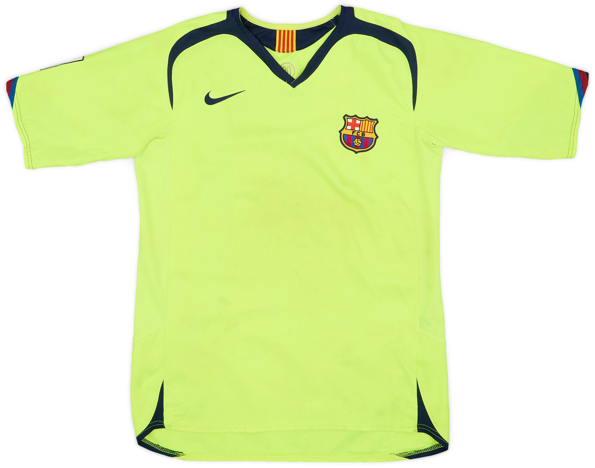 2005-06 Barcelona Away Shirt - 6/10 - (XL.Boys)