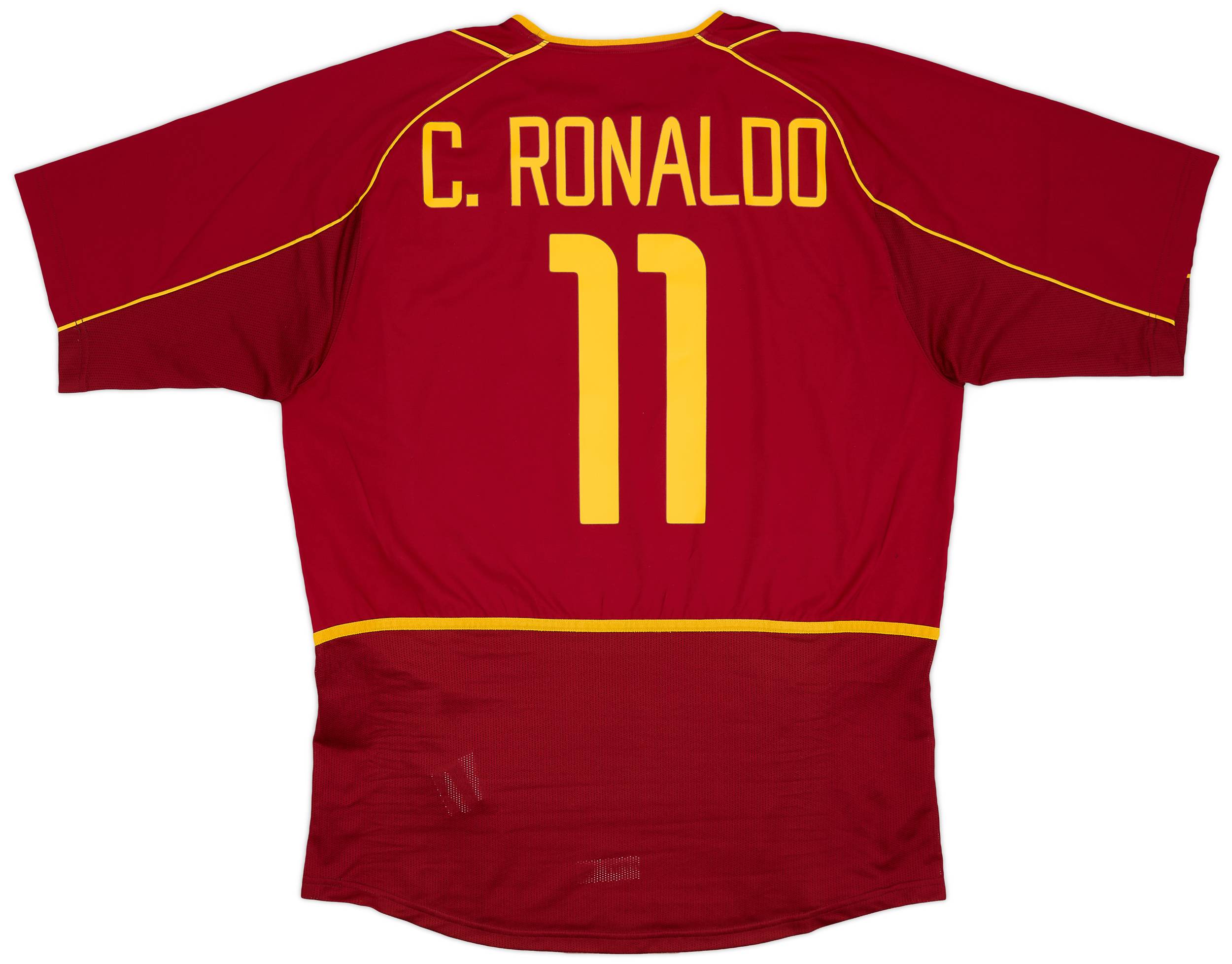 2002 04 Portugal Home Shirt C.Ronaldo 11 8 10 L