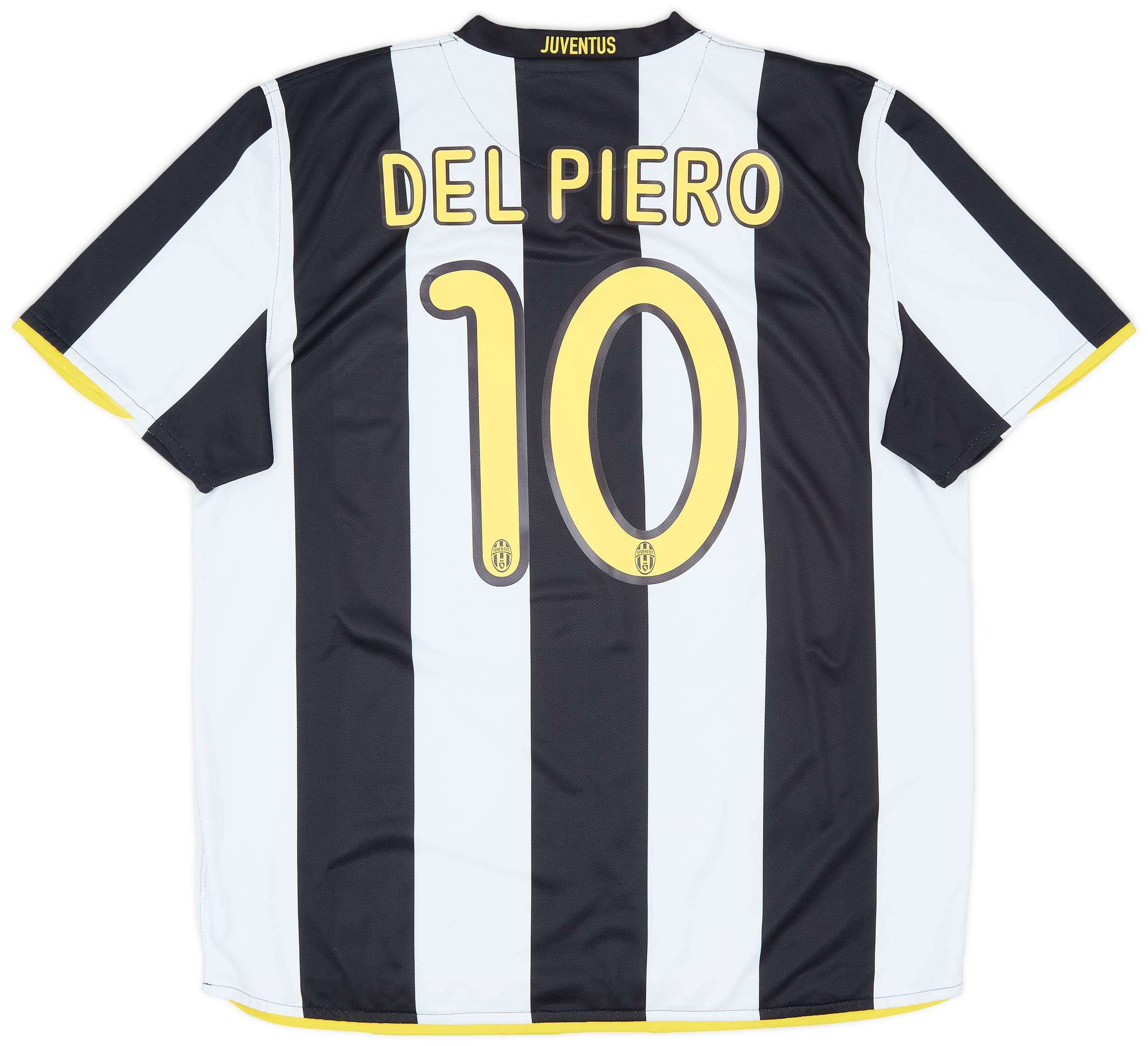 2008-09 Juventus Home Shirt Del Piero #10 - 6/10 - (XL)