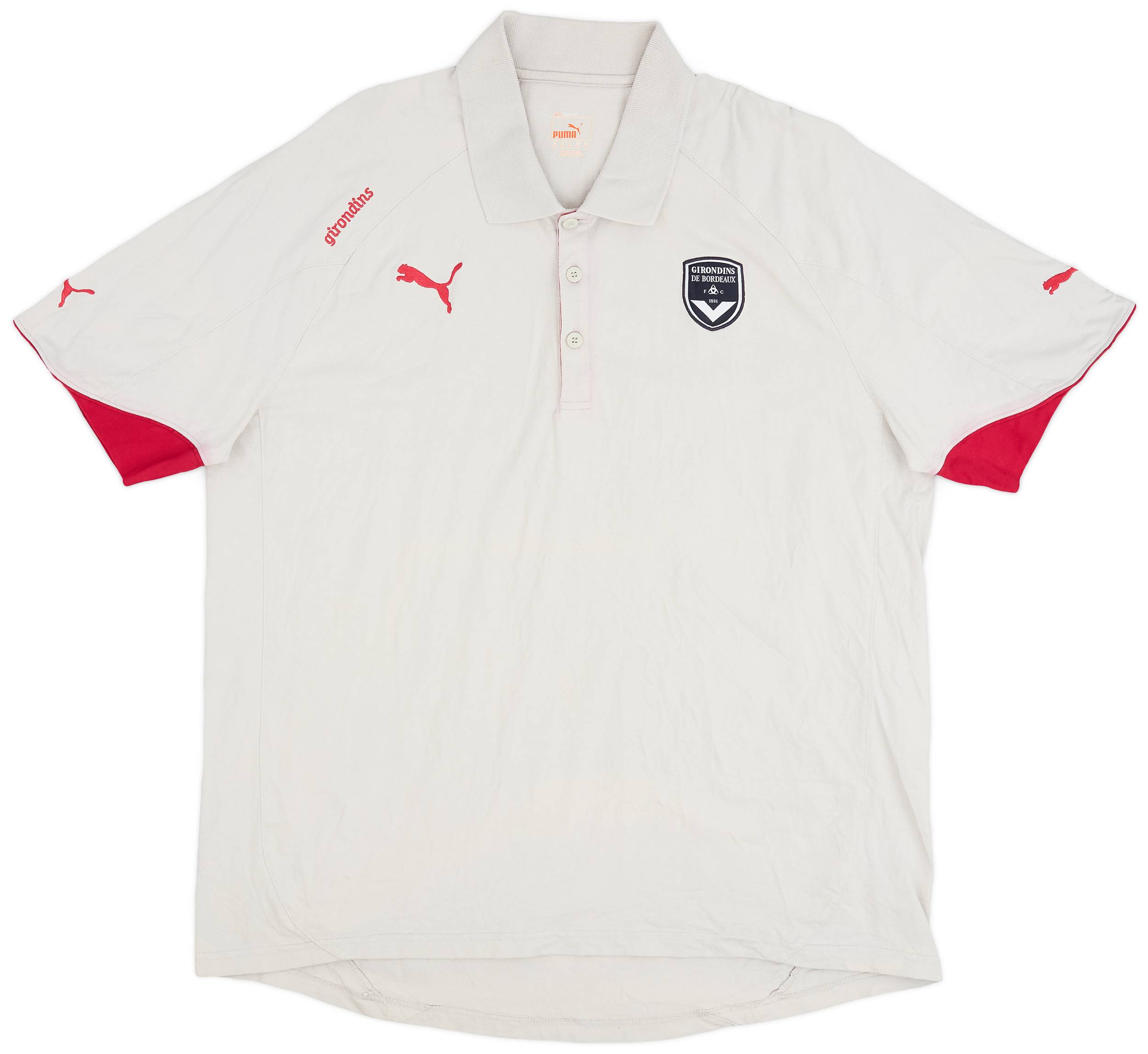 2005-06 Bordeaux Puma Polo Shirt - 7/10 - (XXL)