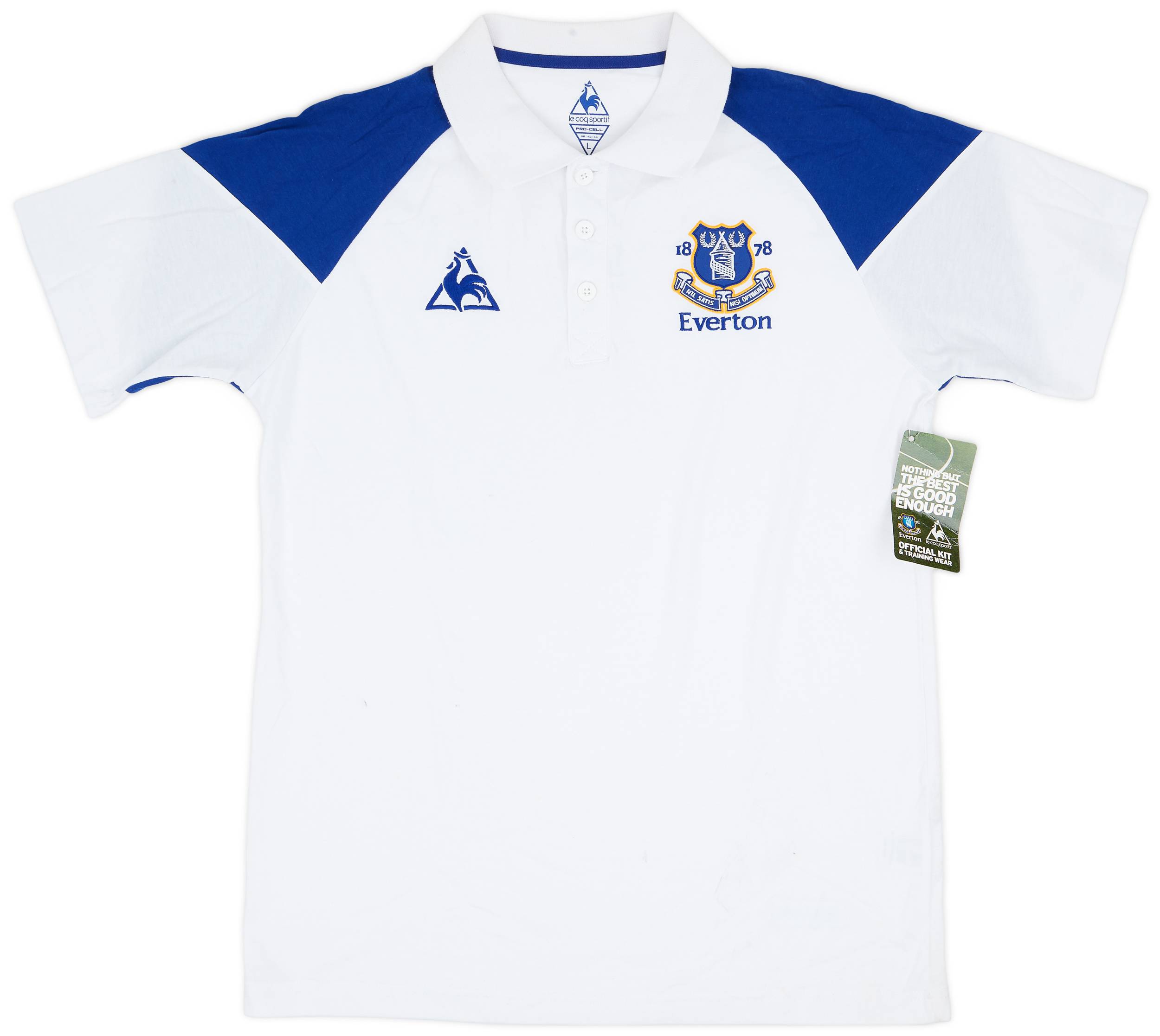 2009-10 Everton Le Coq Sportif Polo Shirt (L)