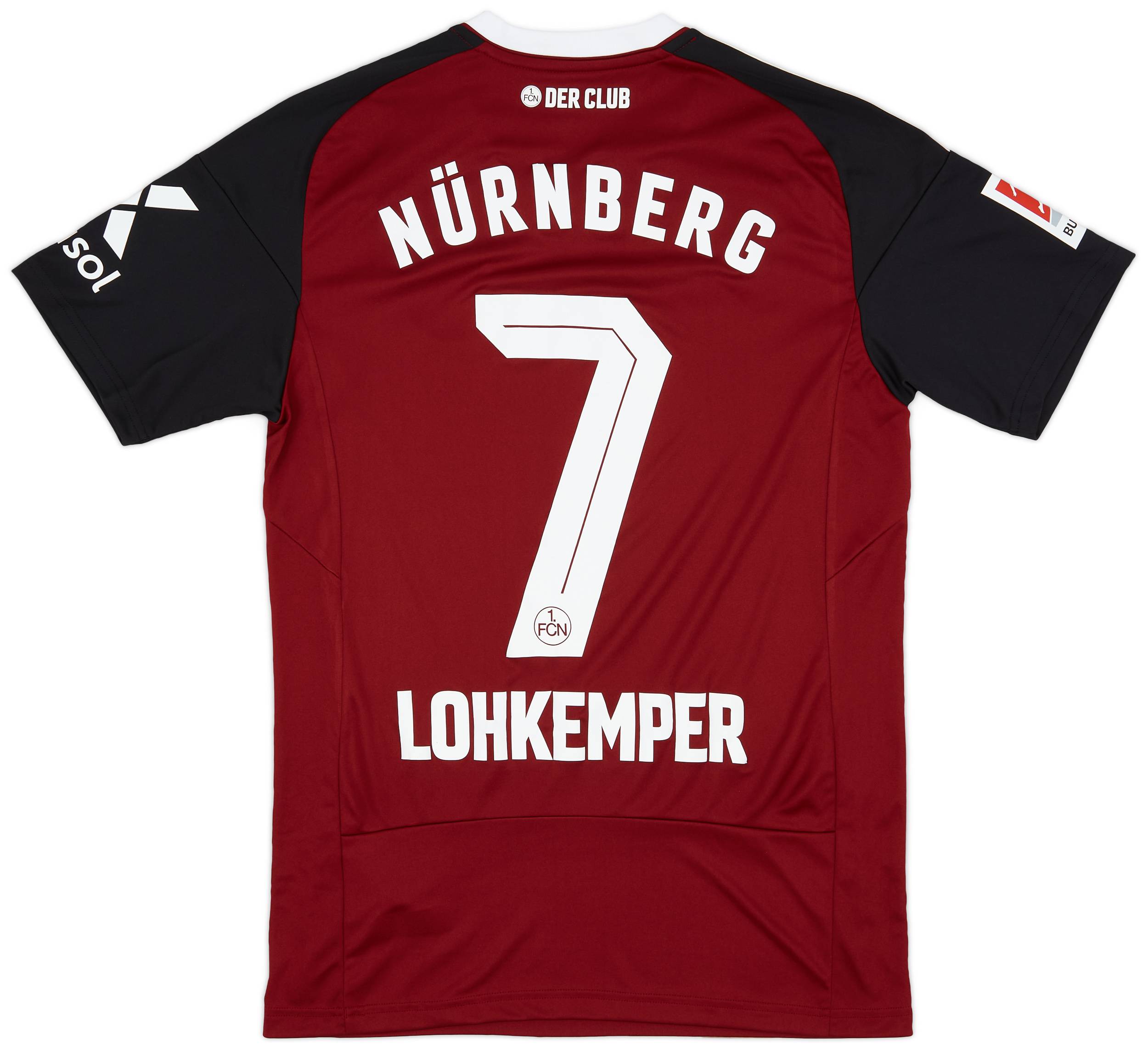 2022-23 Nurnberg Match Issue Home Shirt Lohkemper #7