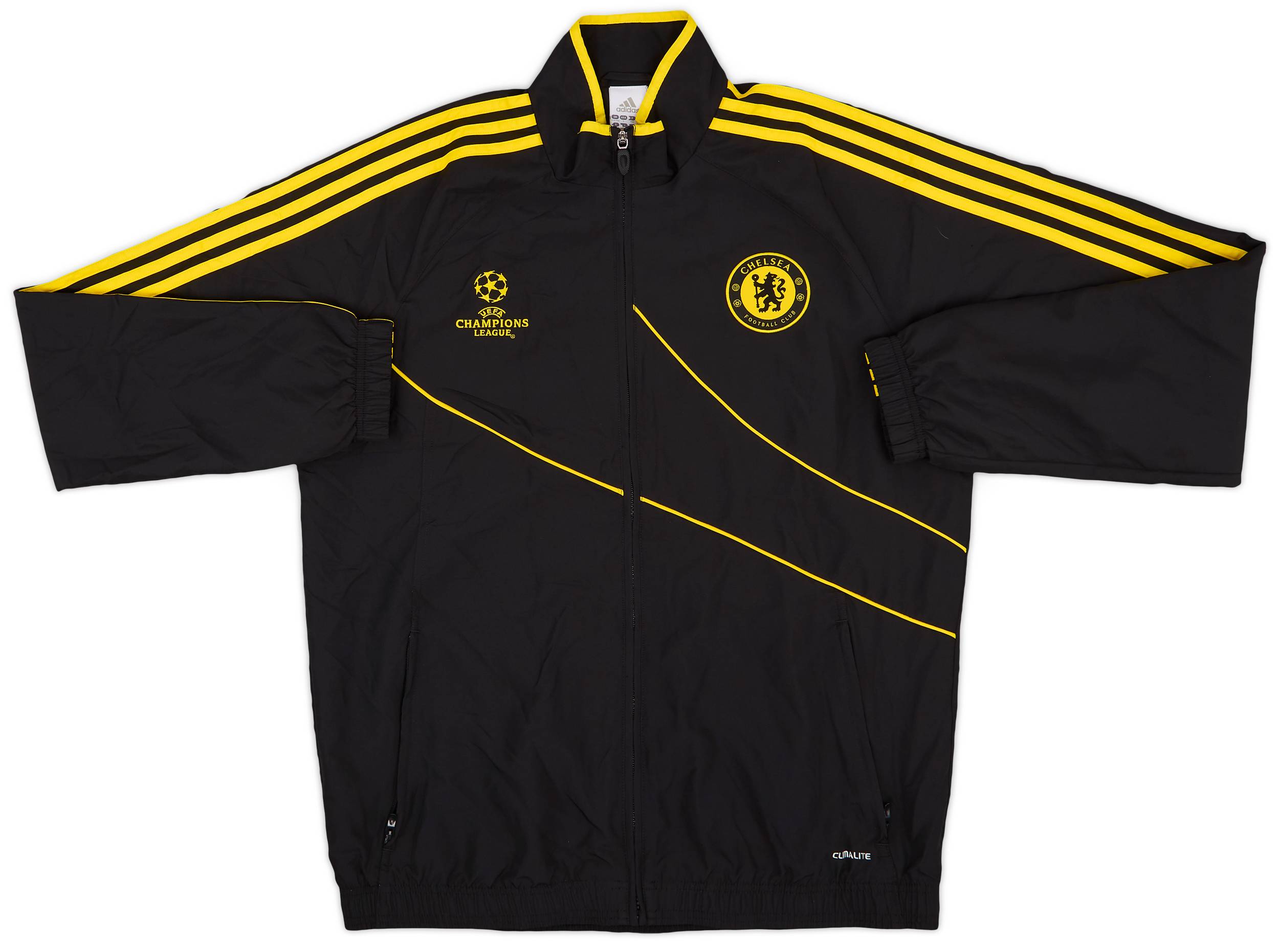 2012-13 Chelsea CL adidas Track Jacket - 8/10 - (L/XL)