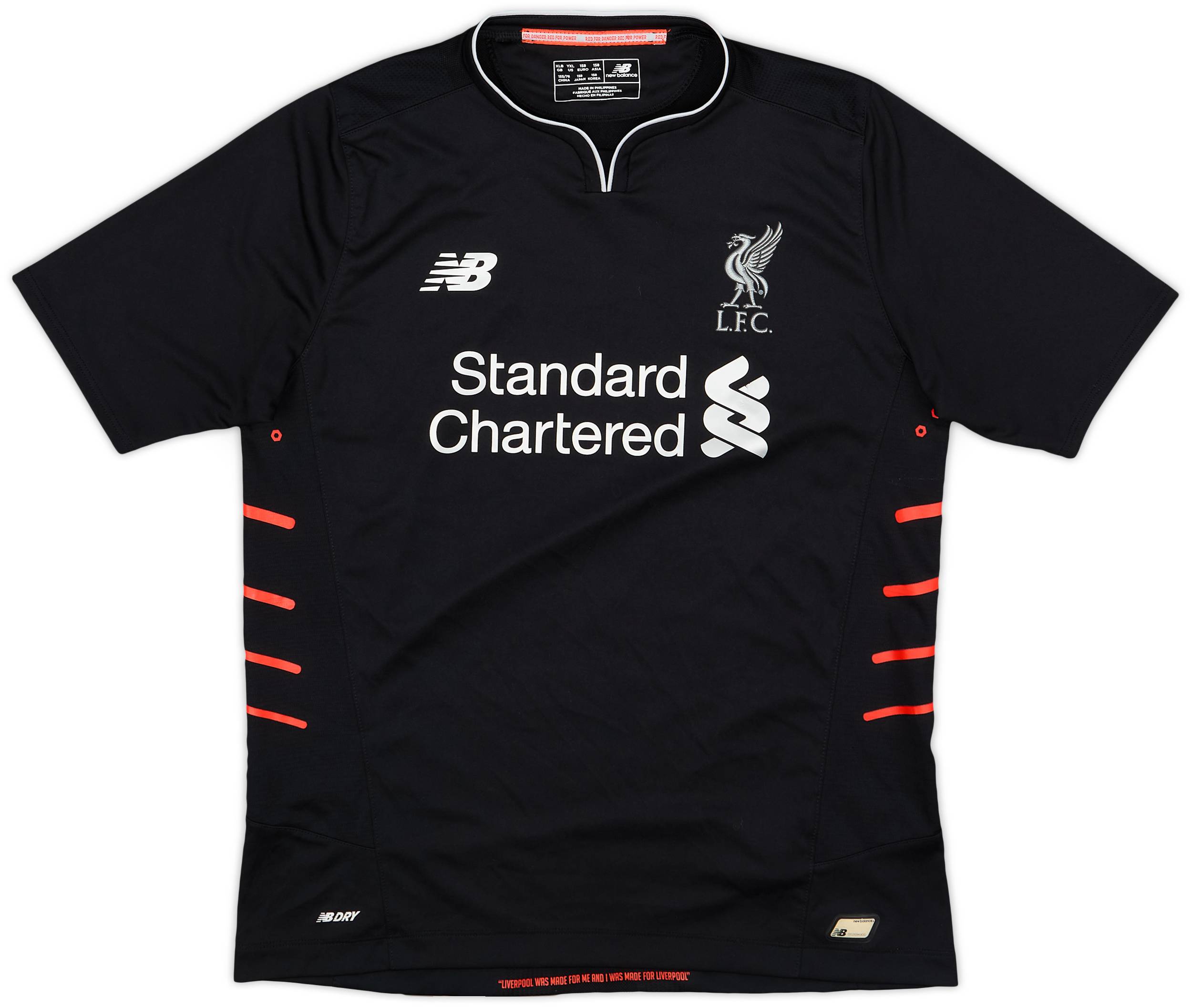 2016-17 Liverpool Away Shirt - 7/10 - (XL.Boys)