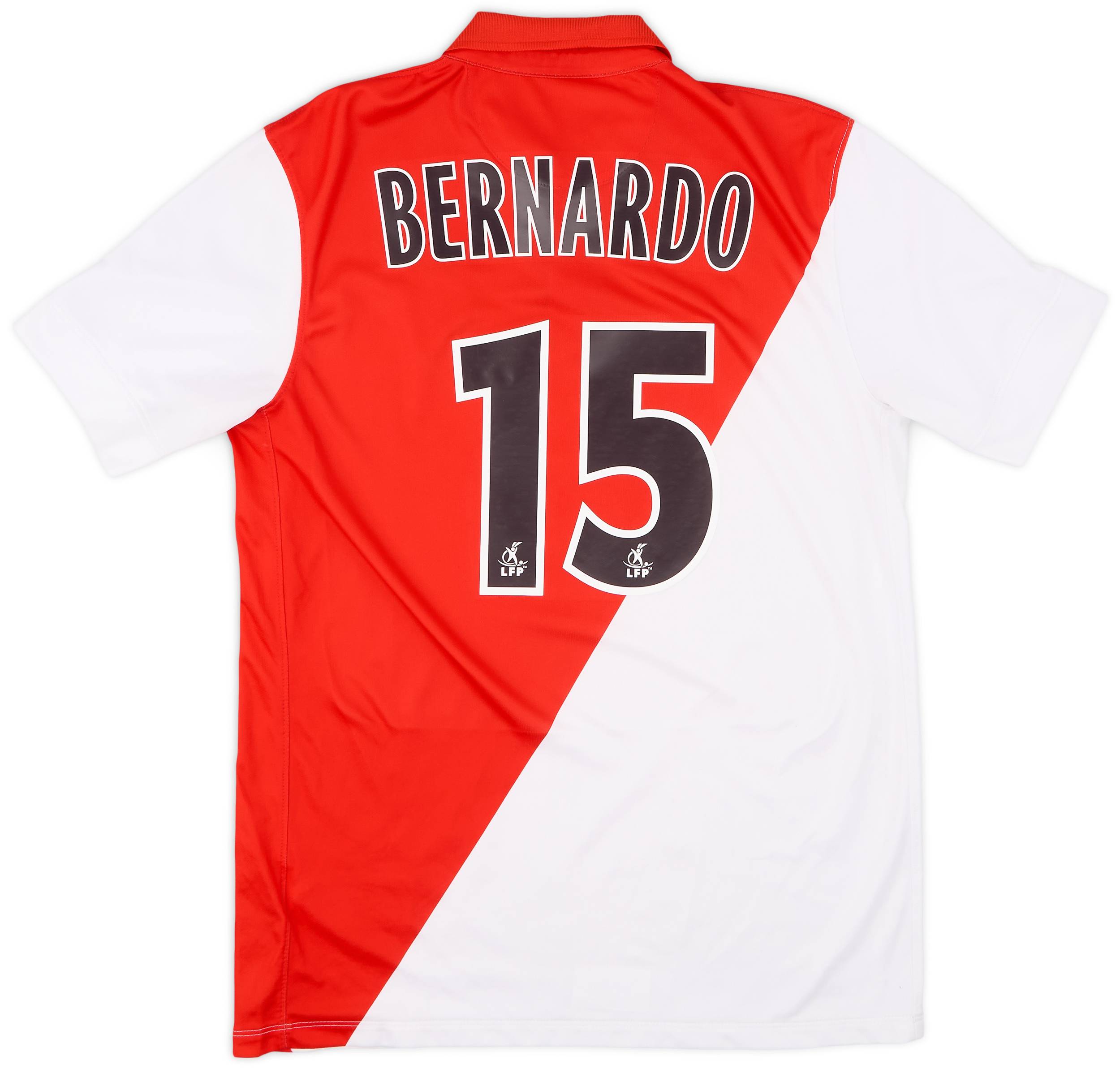 2014-15 Monaco Home Shirt Bernardo Silva #15 - 8/10 - (M)