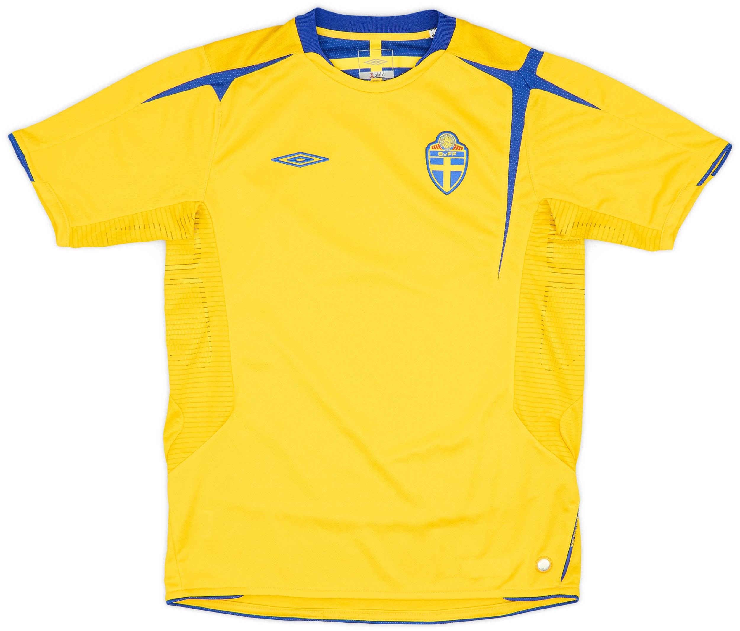 2005-06 Sweden Home Shirt - 9/10 - (XL.Boys)